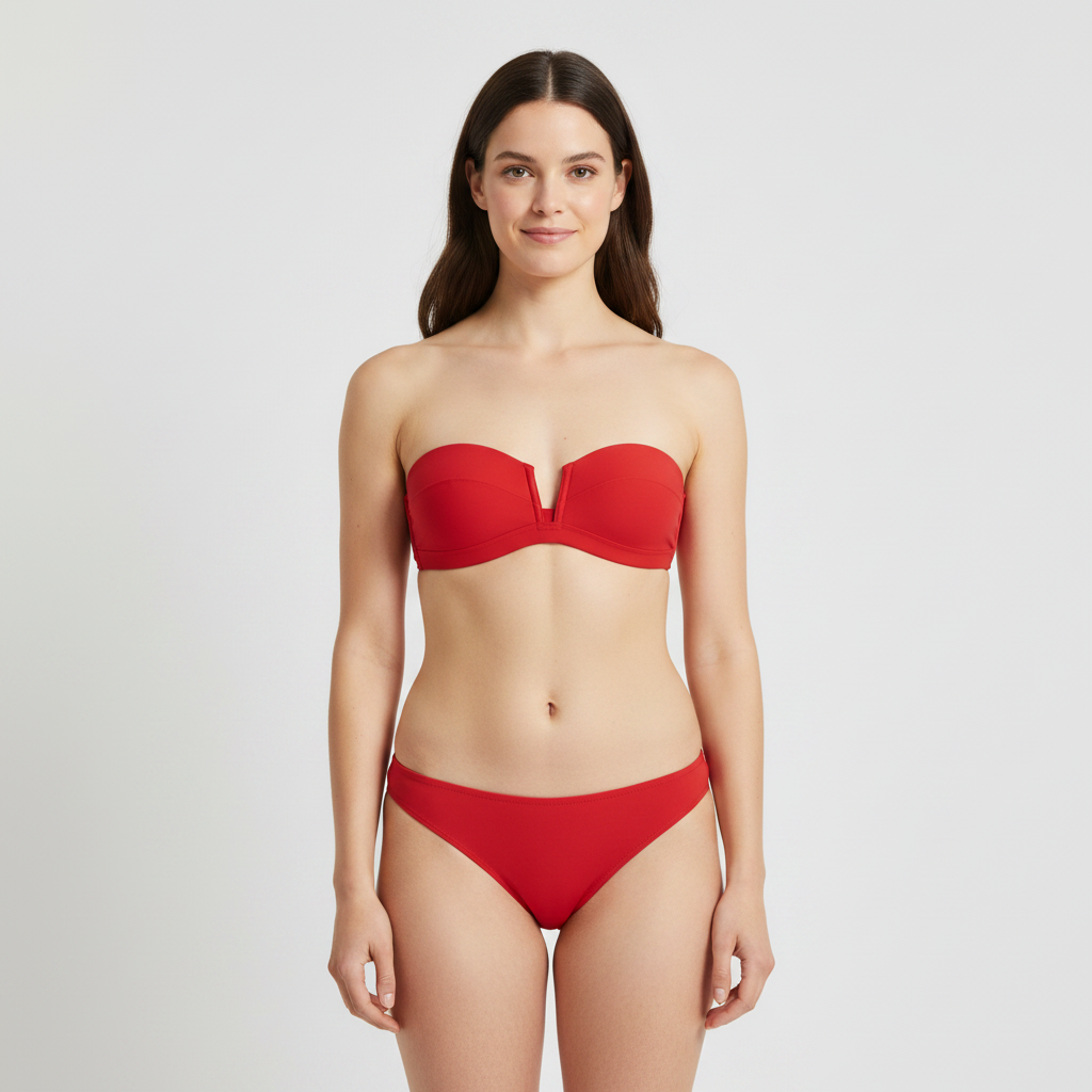 Haut de maillot RougeGorge Rouge