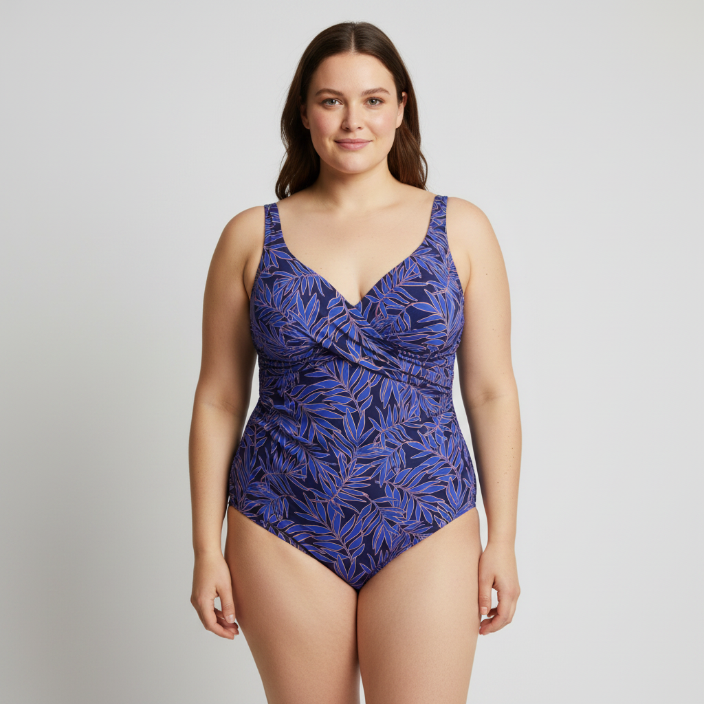 Maillot 1 pièce RougeGorge Bleu