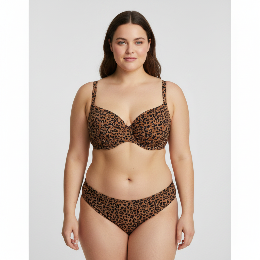 Haut de maillot RougeGorge Marron
