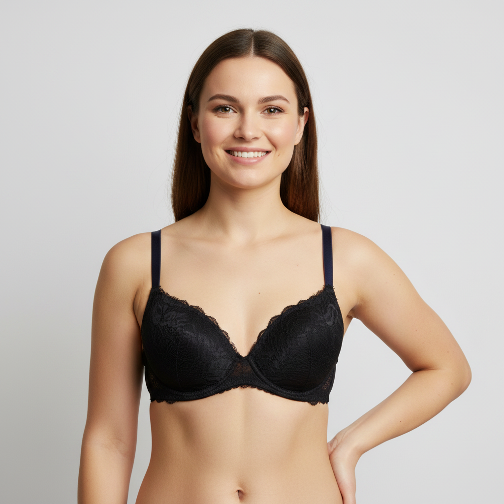 Soutien-gorge Princesse tam.tam Noir