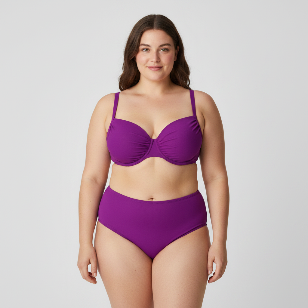 Haut de maillot RougeGorge Violet