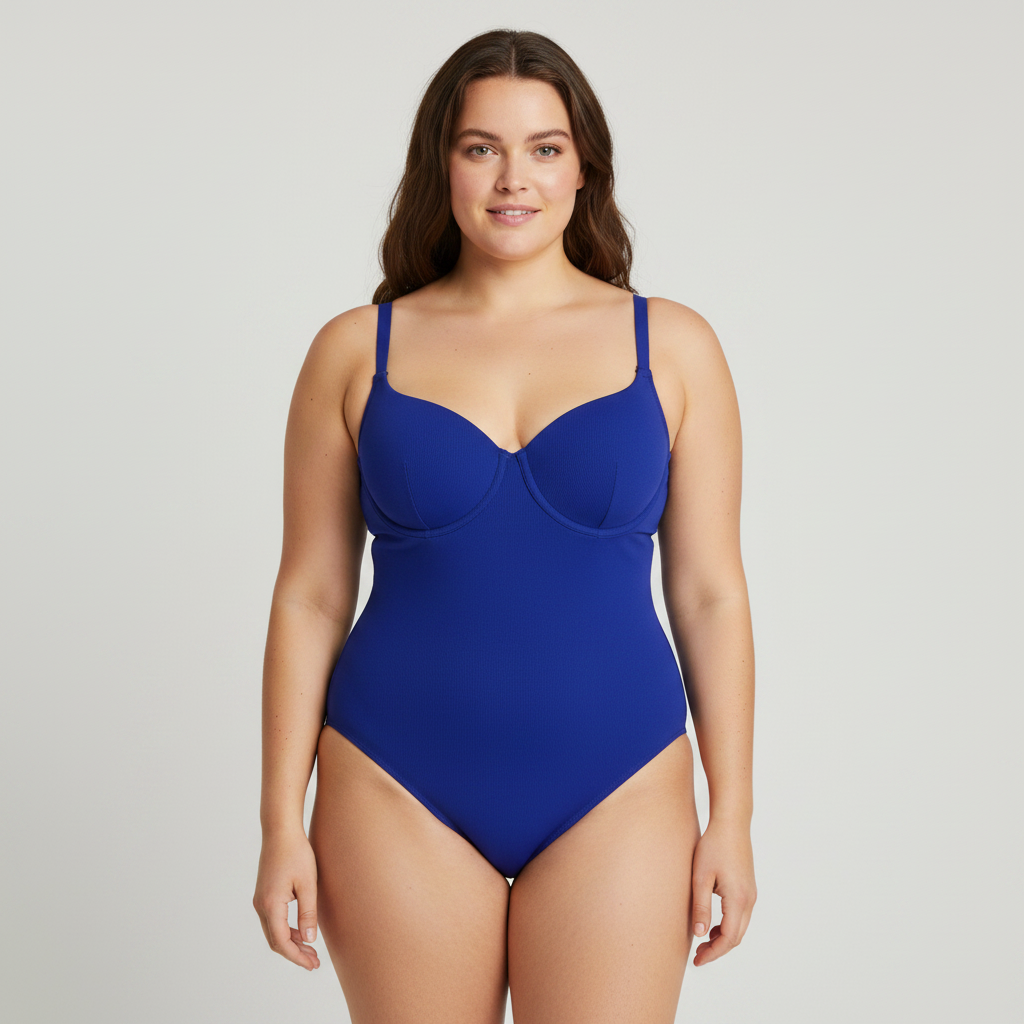 Maillot 1 pièce RougeGorge Bleu