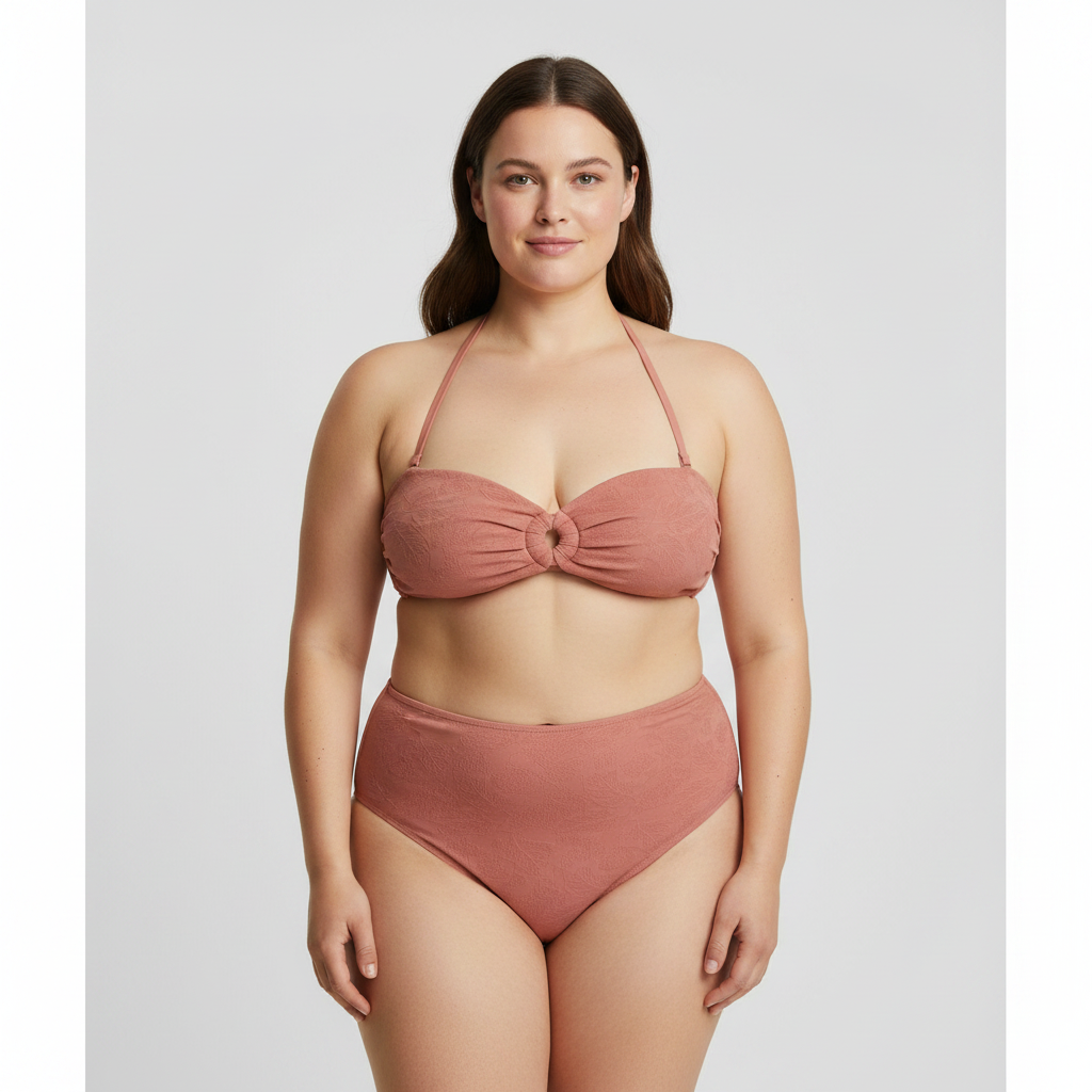 Haut de maillot RougeGorge Rose