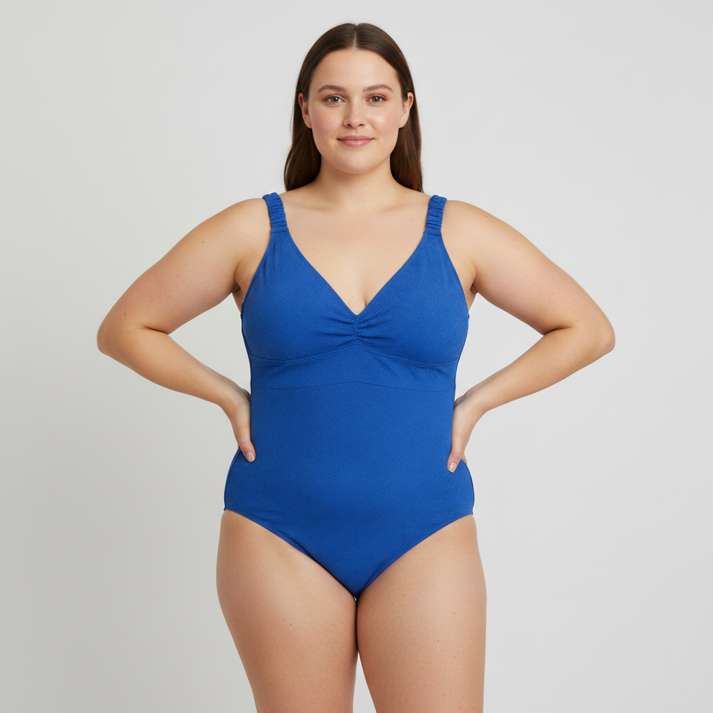 Maillot 1 pièce Ysé Bleu