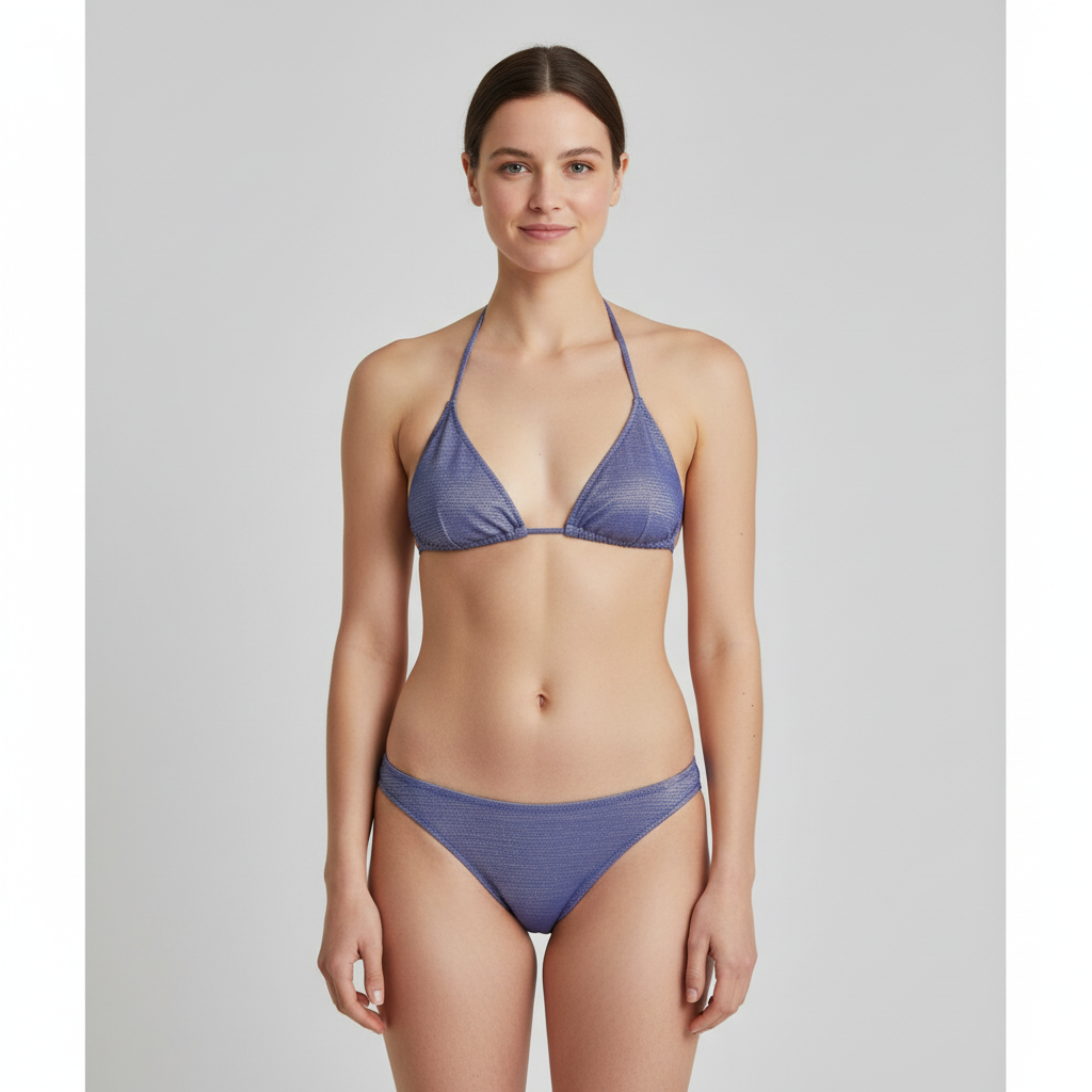 Haut de maillot Bleu