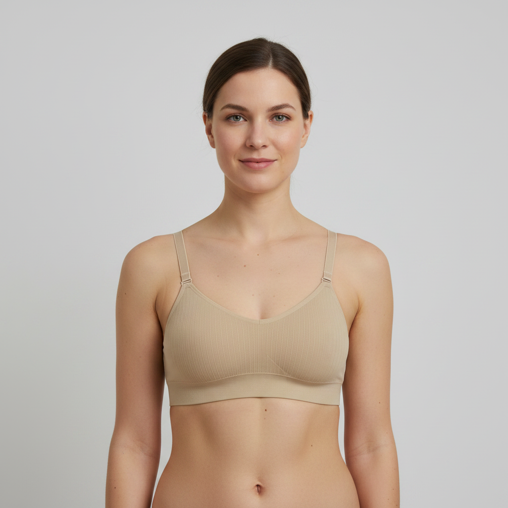 Brassière beige