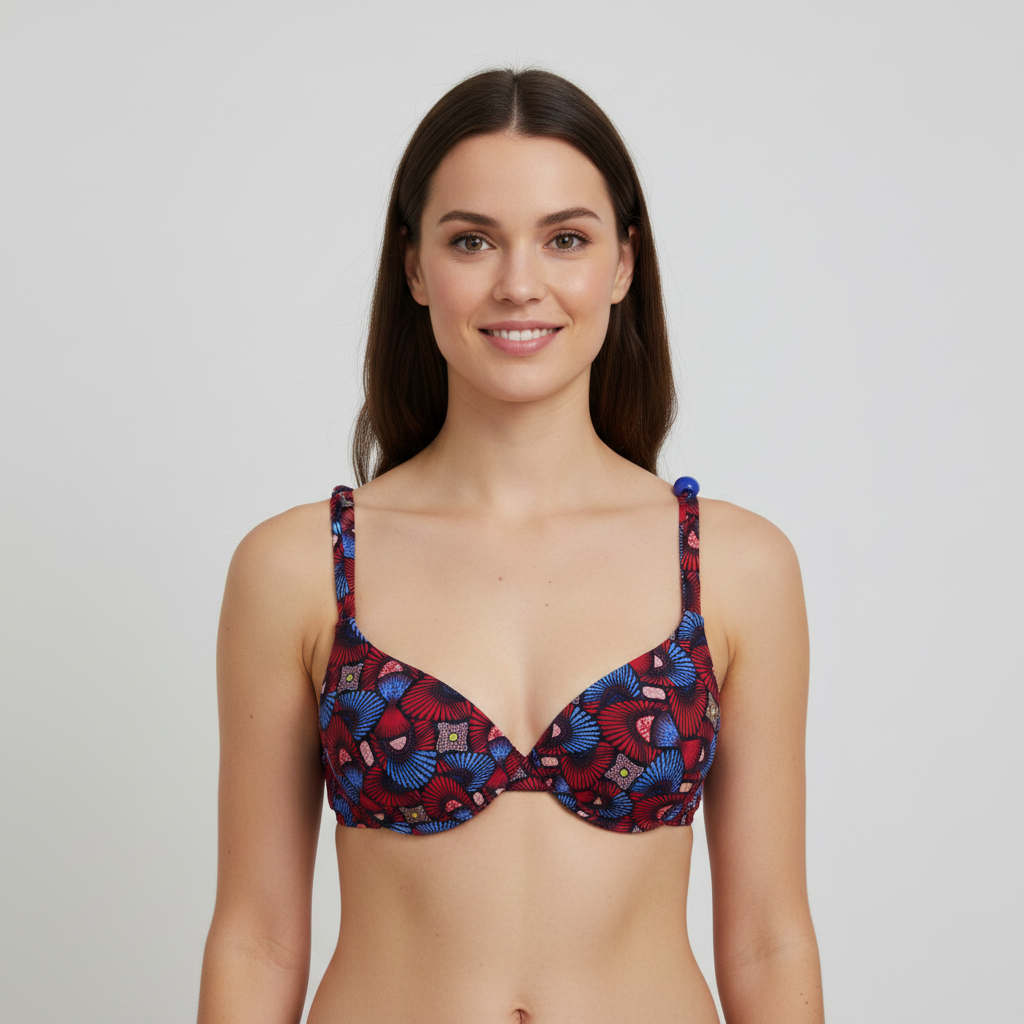 Haut de maillot Bleu