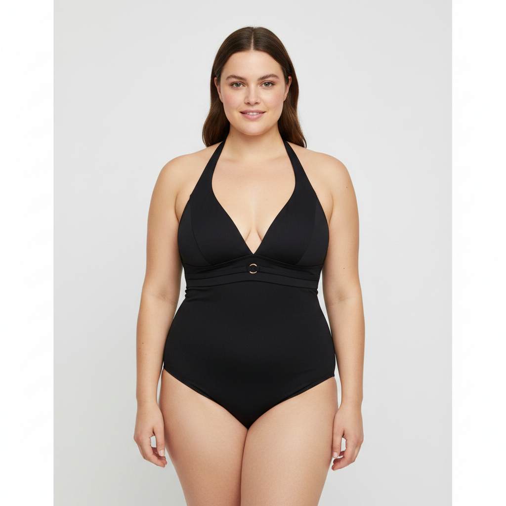 Haut de maillot RougeGorge Noir
