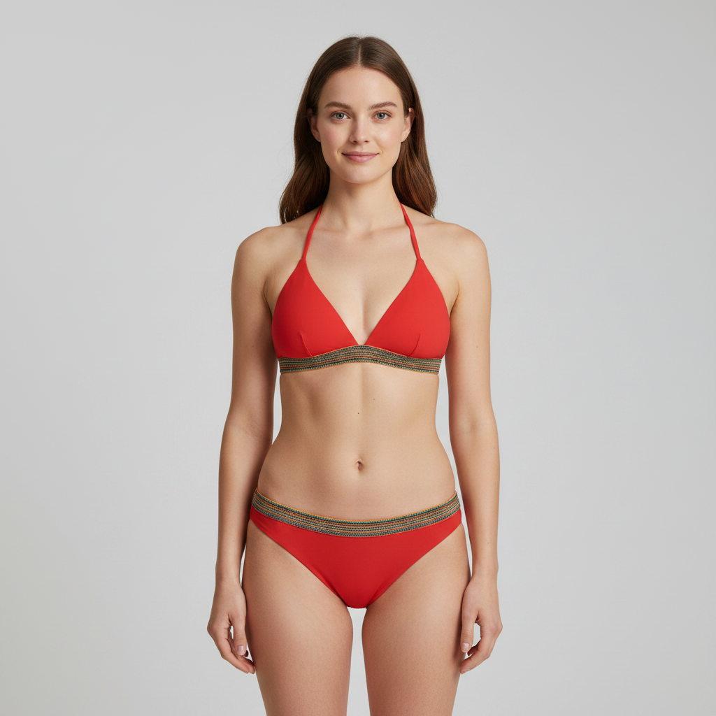 Haut de maillot ETAM Rouge