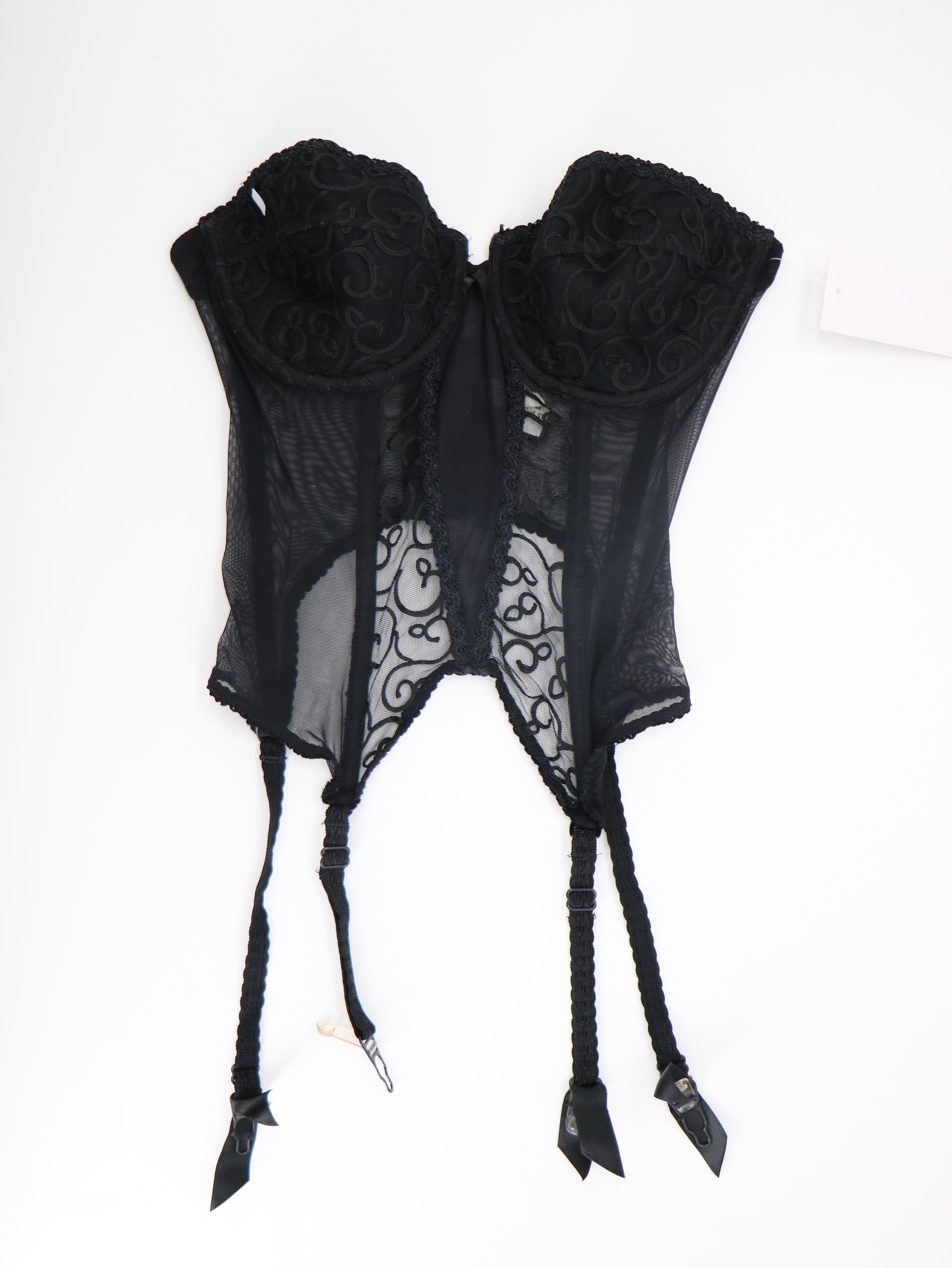 Guêpière Darjeeling Noir