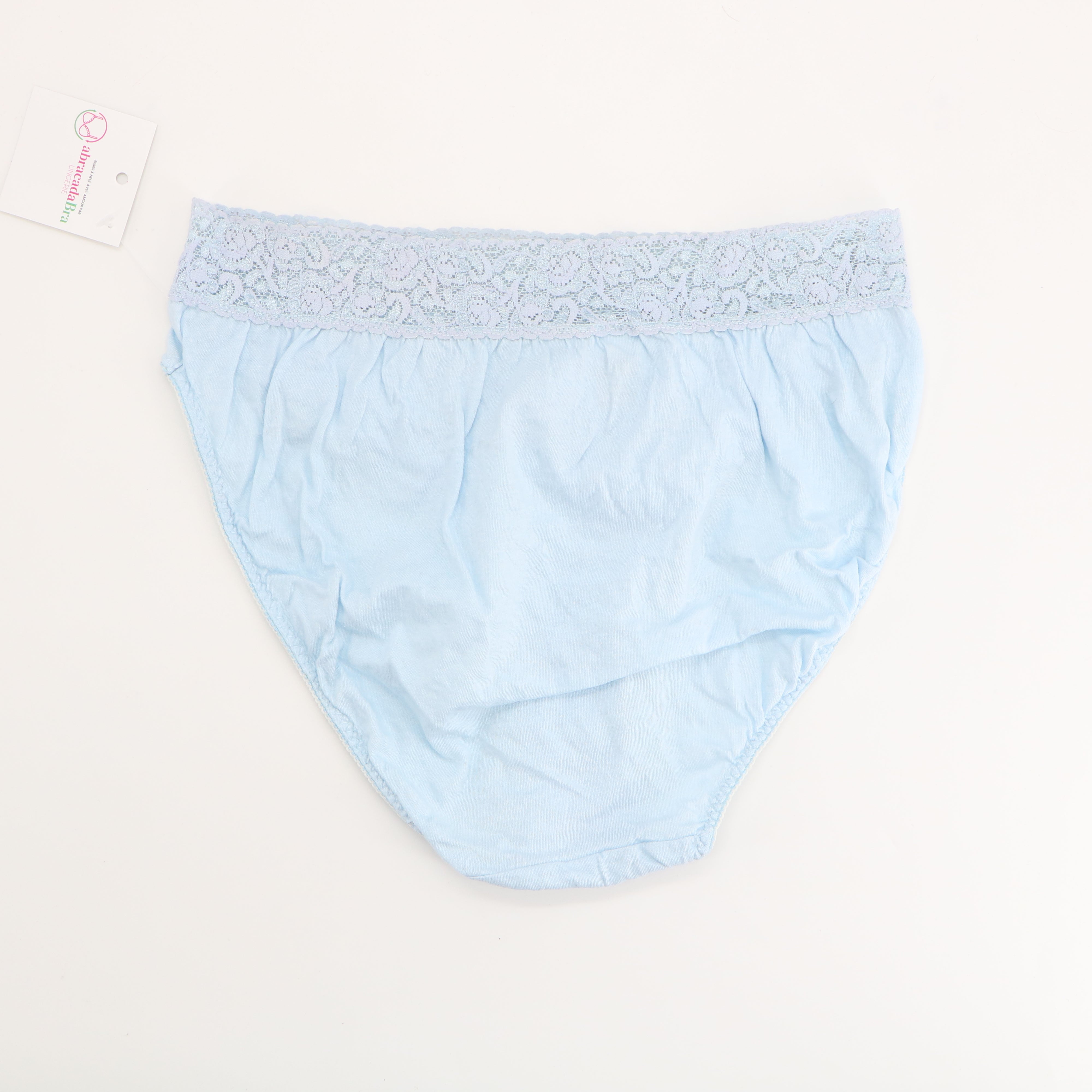 Culotte taille haute Bleu