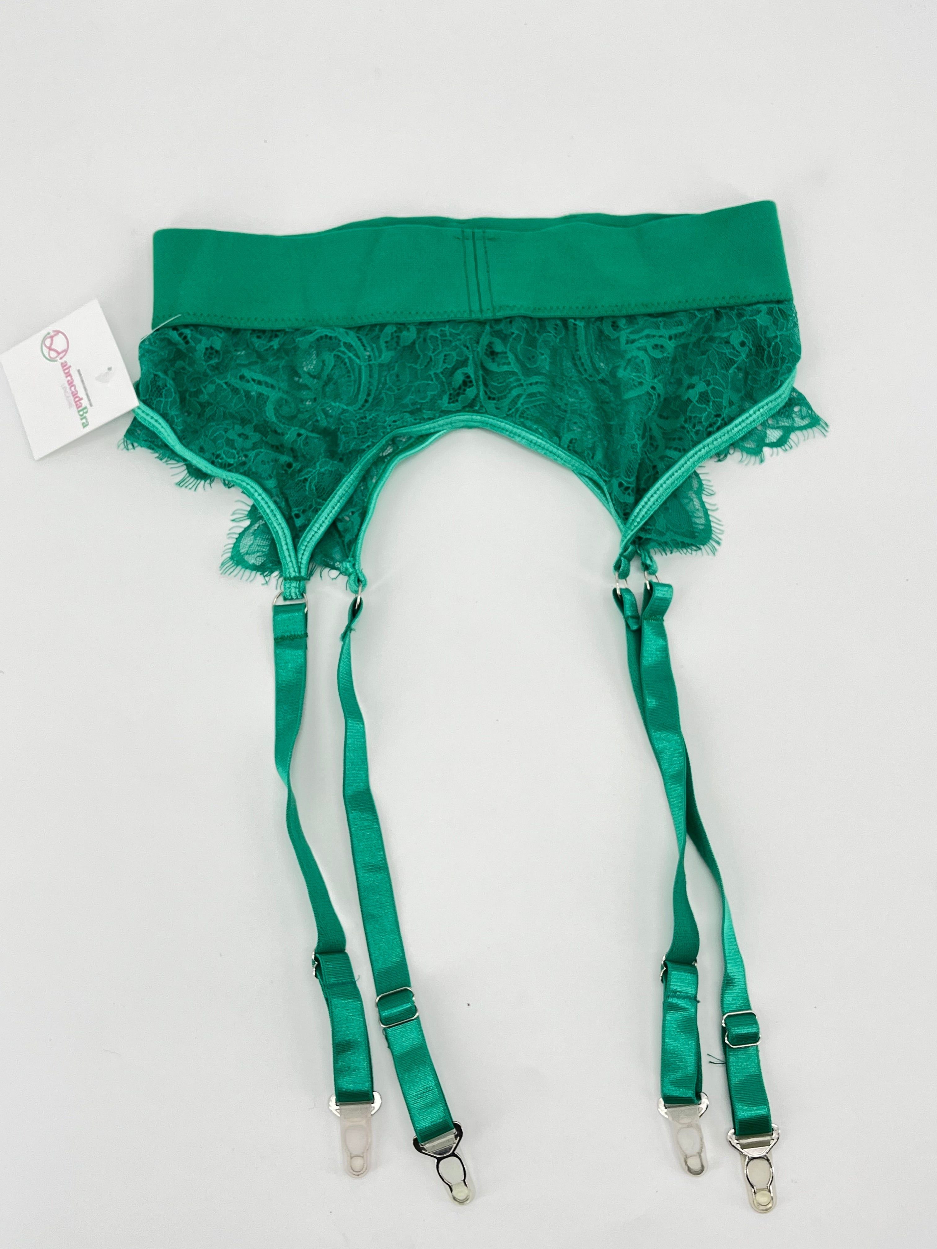 Porte-jarretelles Vert