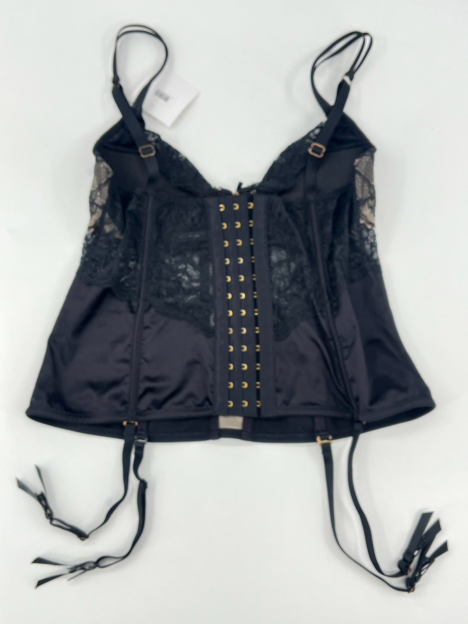 Guêpière RougeGorge Noir