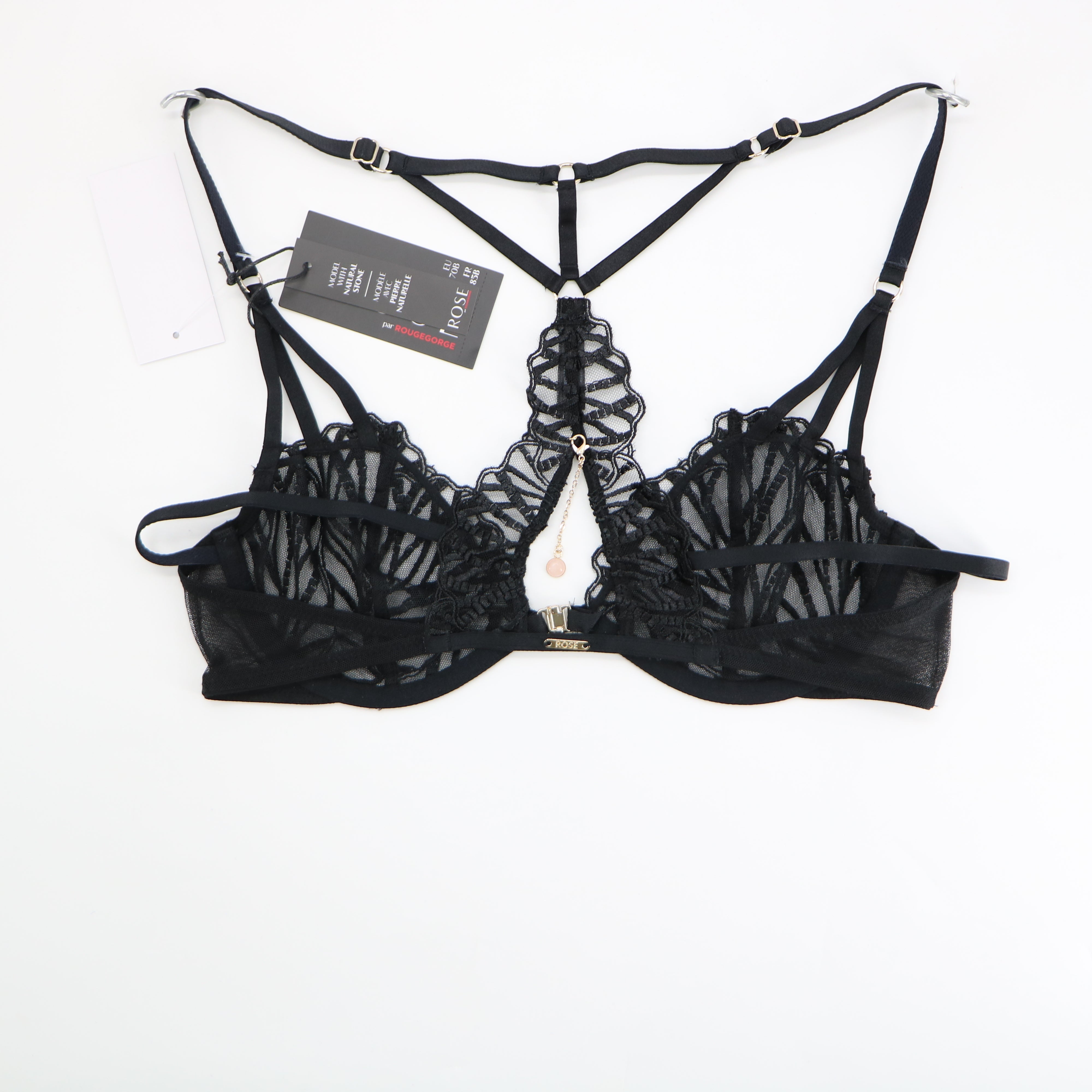 Soutien-gorge Rose Noir