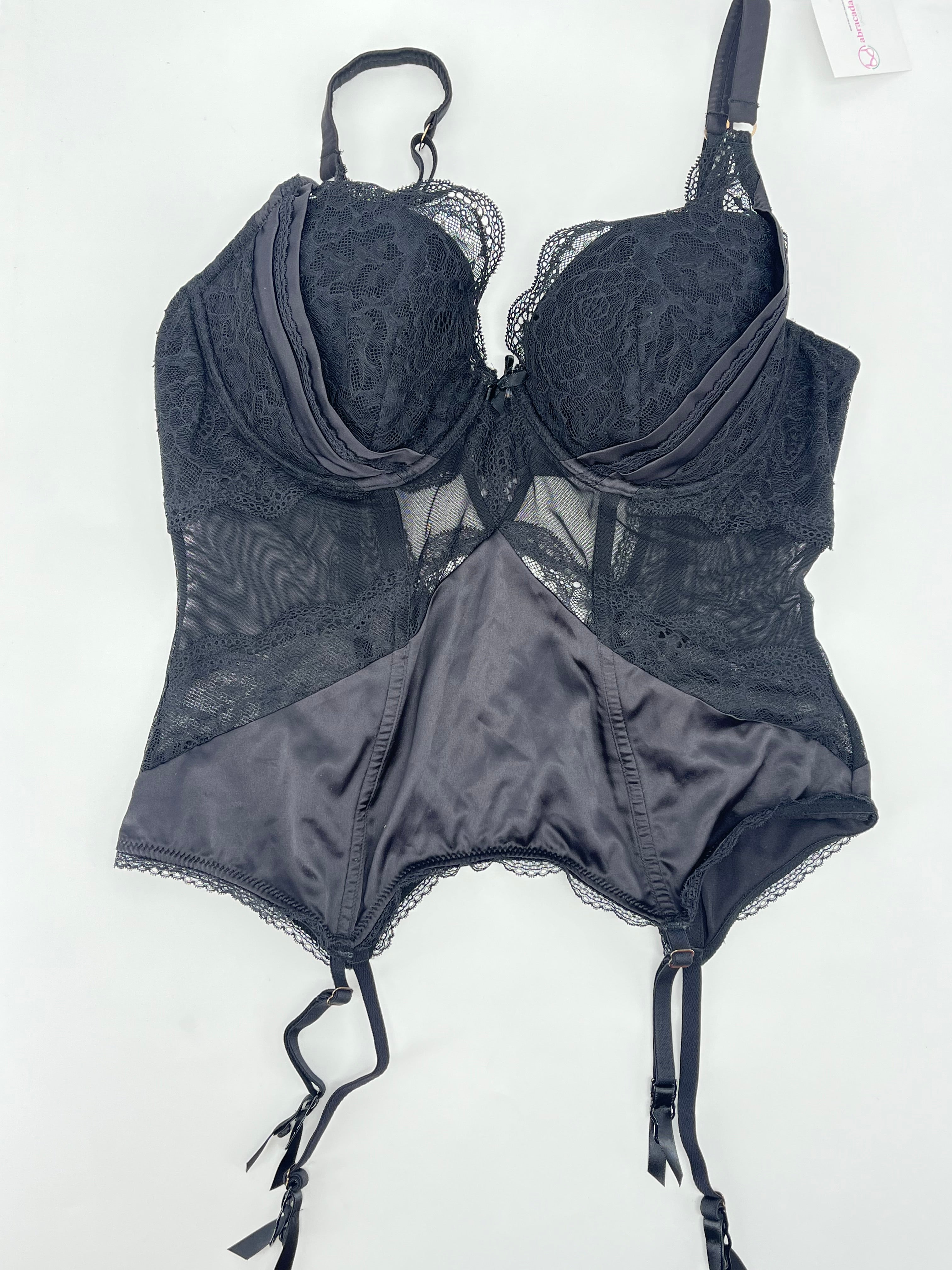 Guêpière RougeGorge Noir