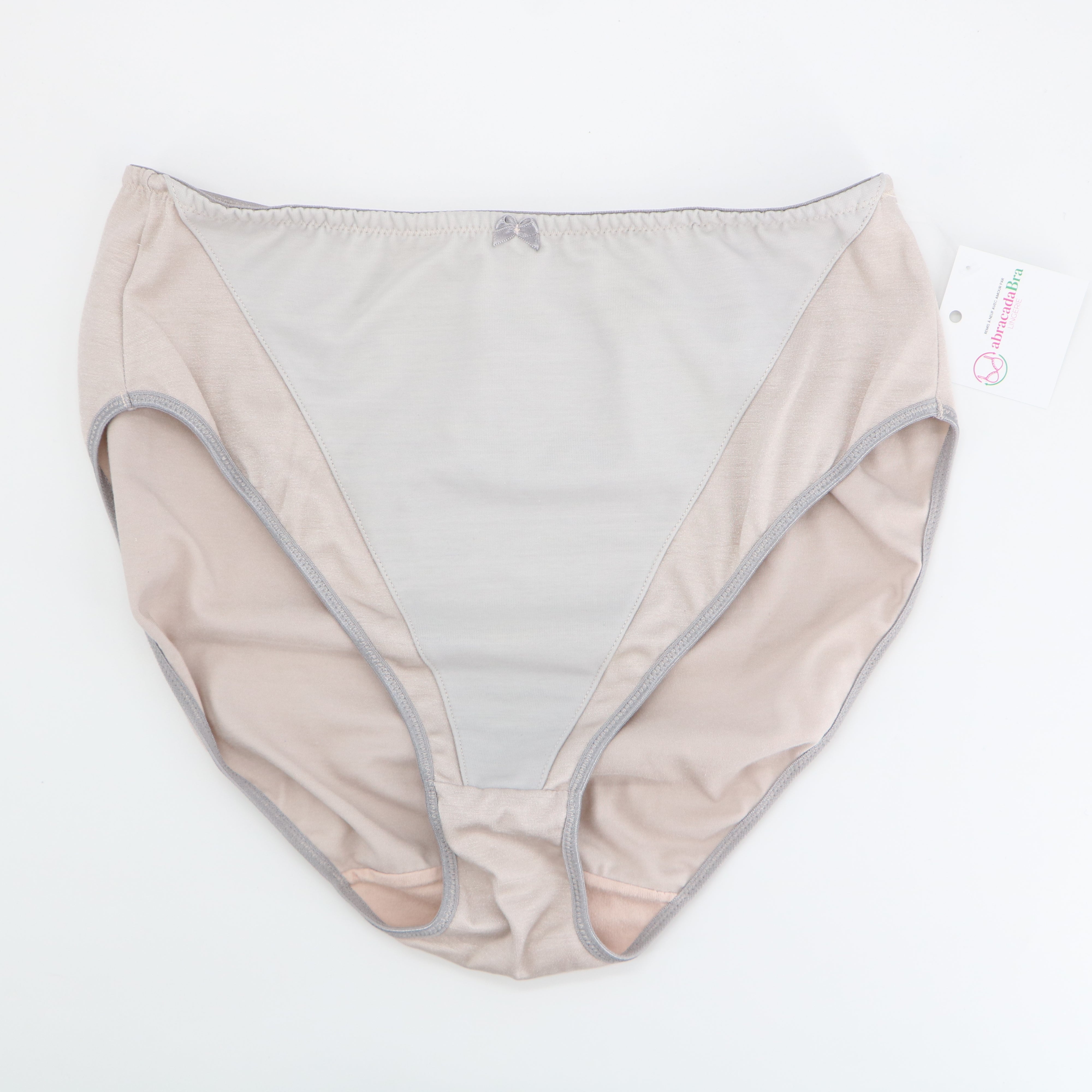 Culotte taille haute Gris