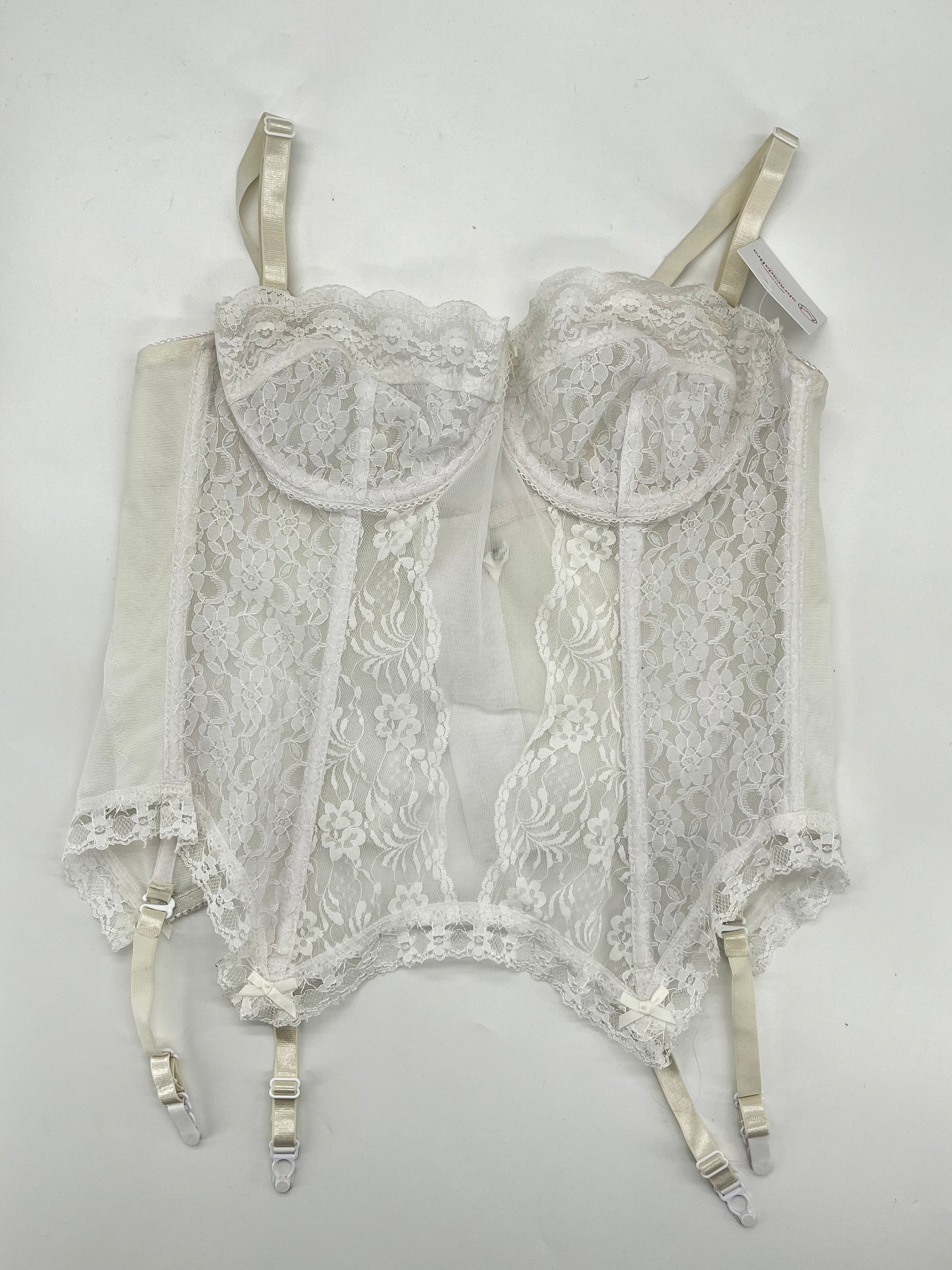 Porte-jarretelles Blanc