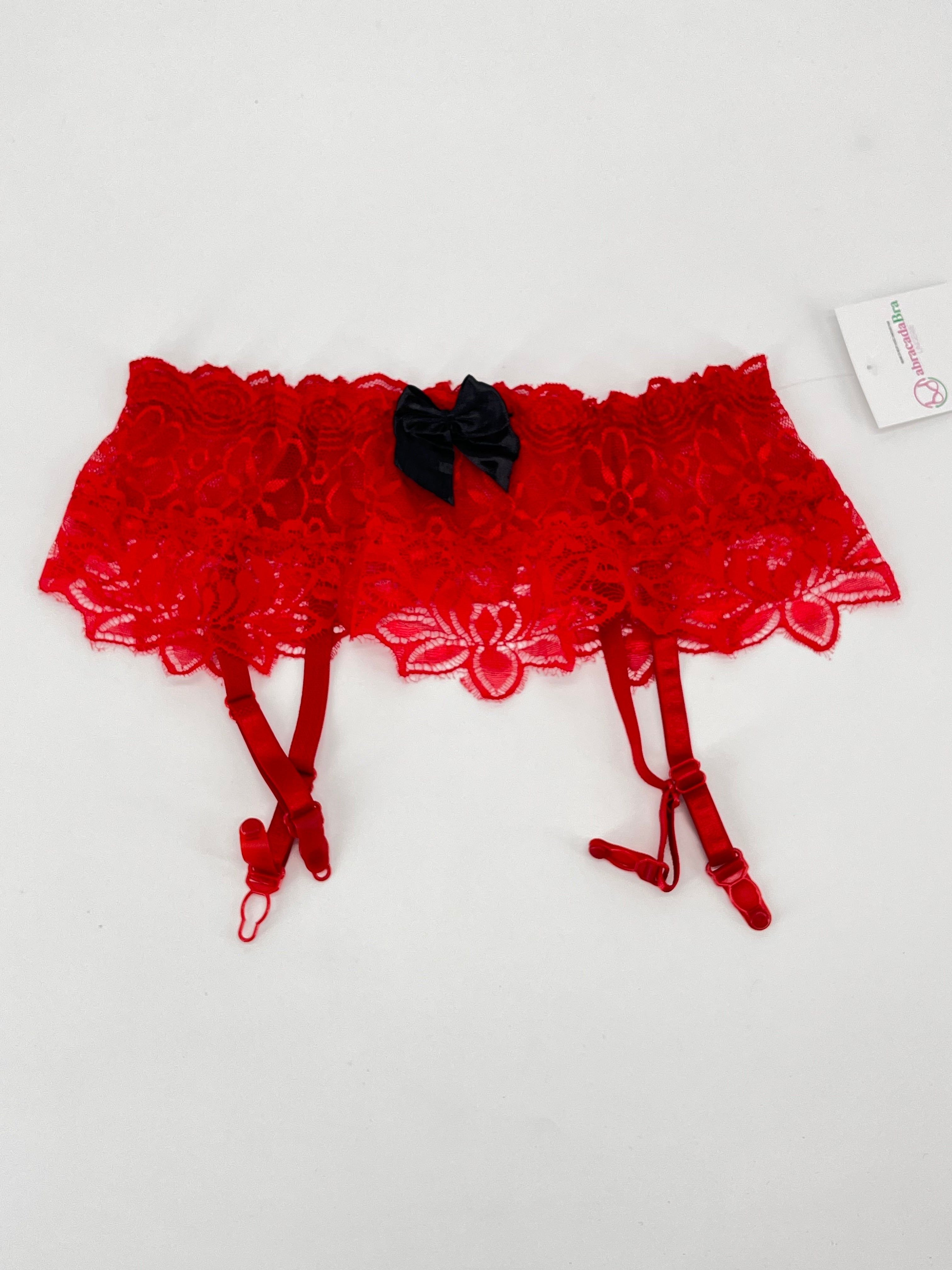 Porte-jarretelles Rouge