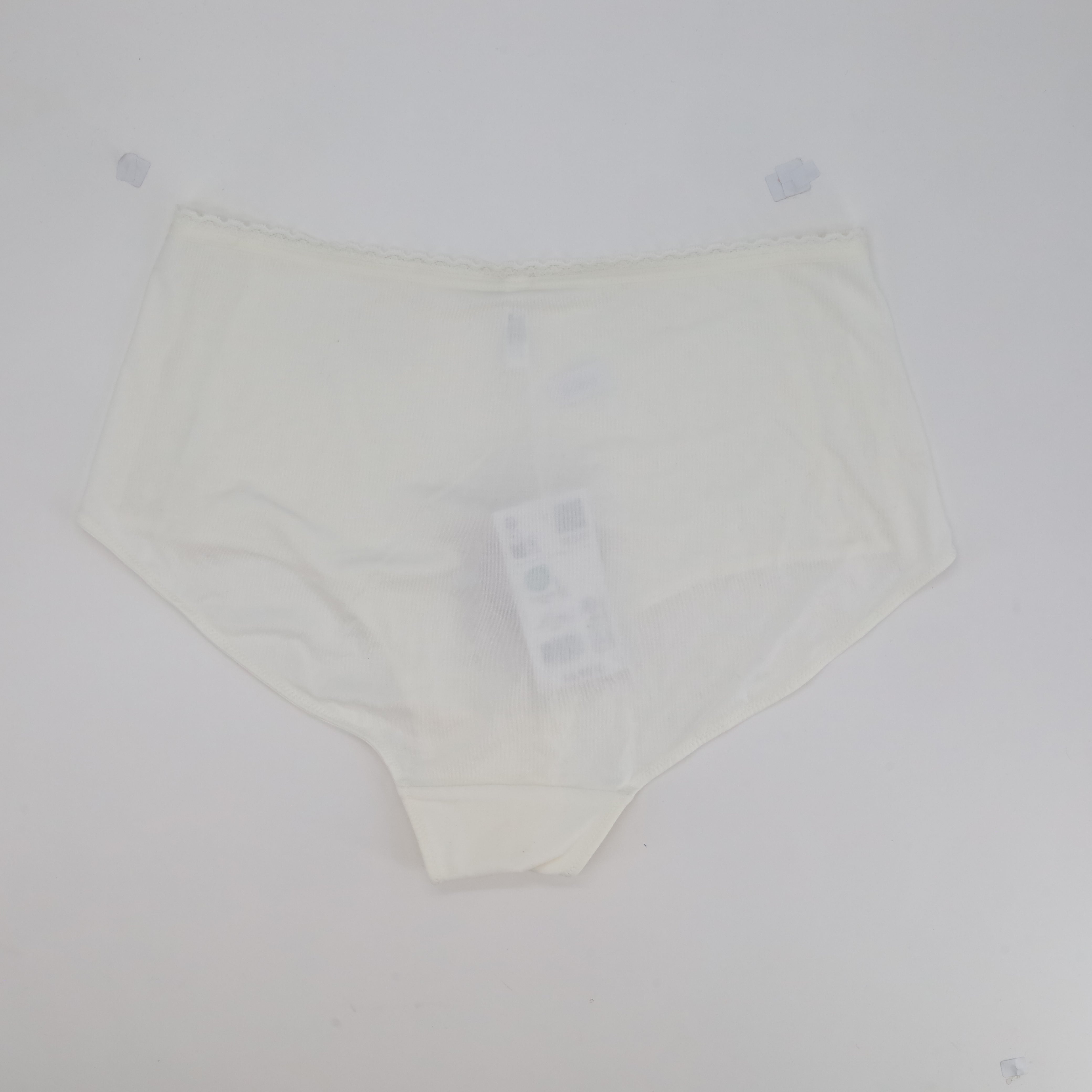 Culotte taille haute RougeGorge Blanc