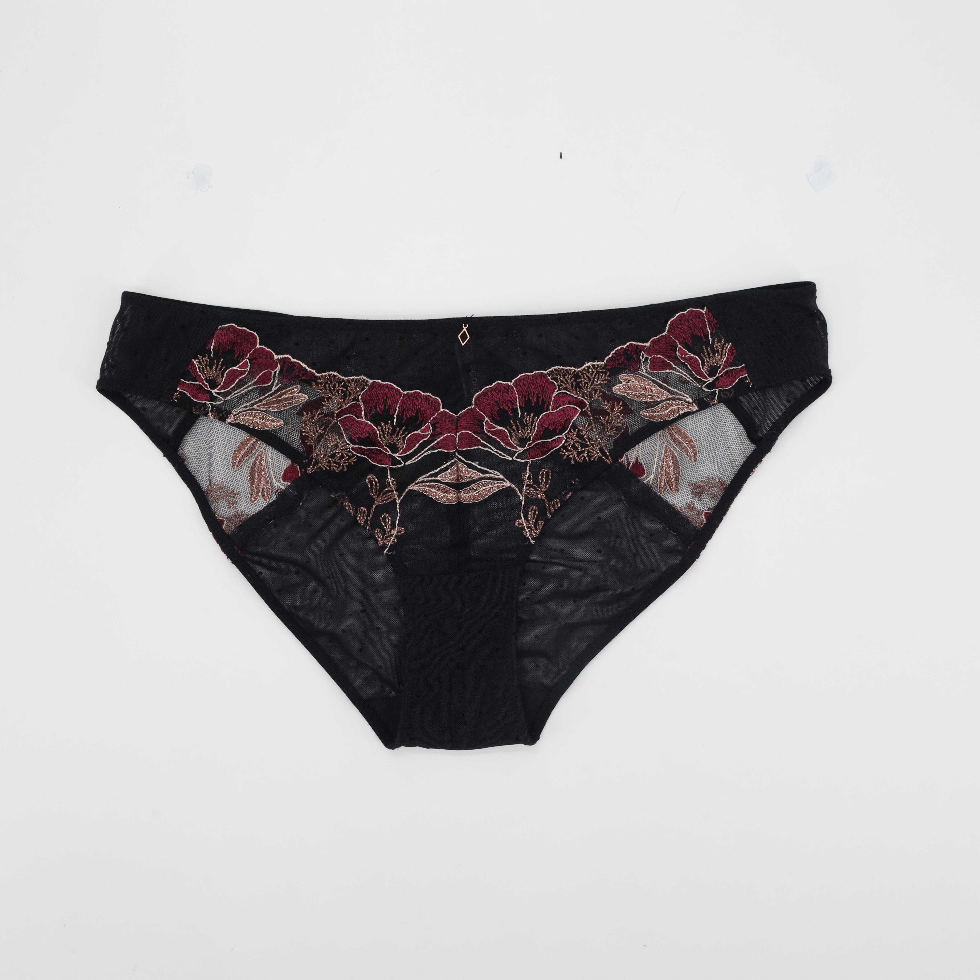 Culotte RougeGorge Noir