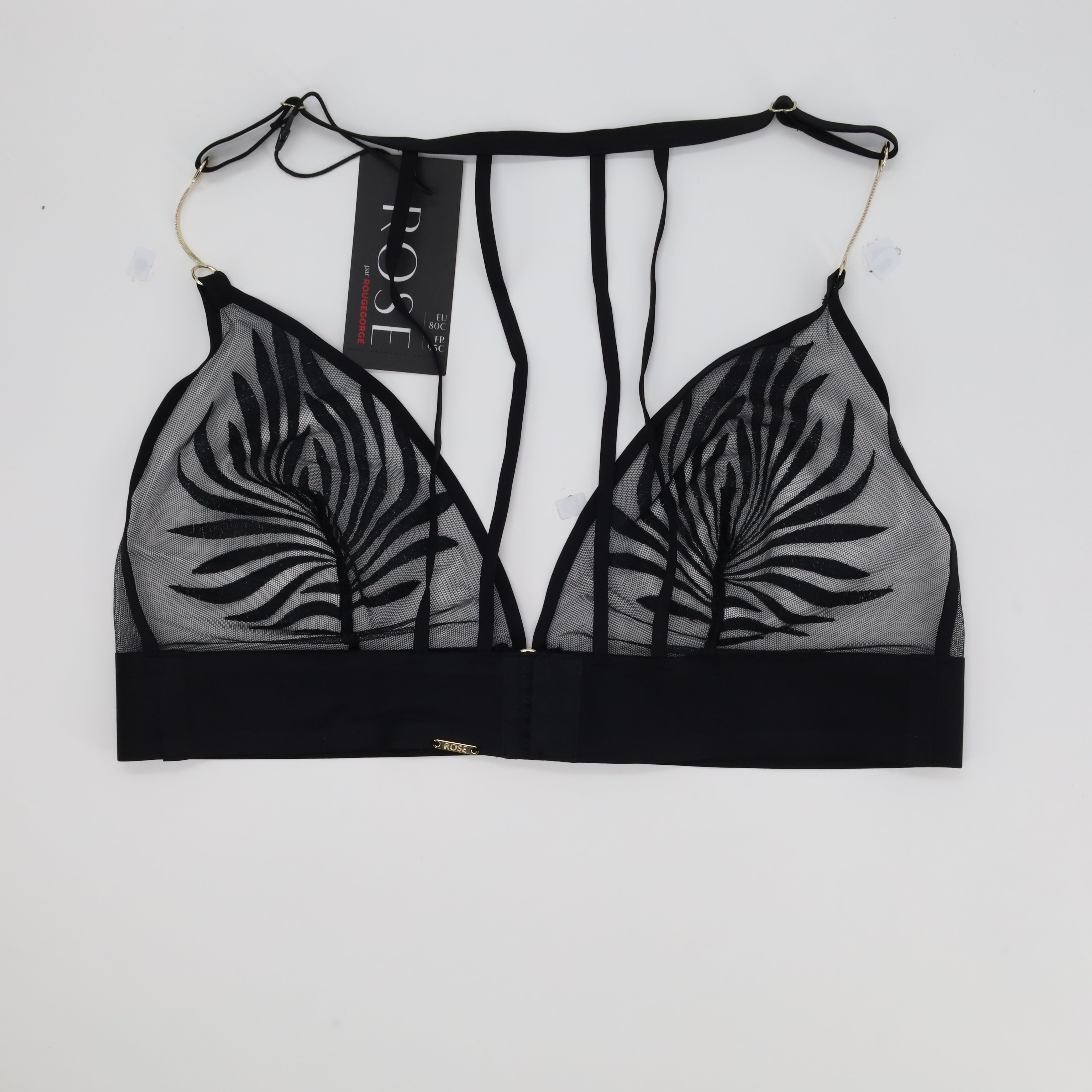 Soutien-gorge Rose Noir