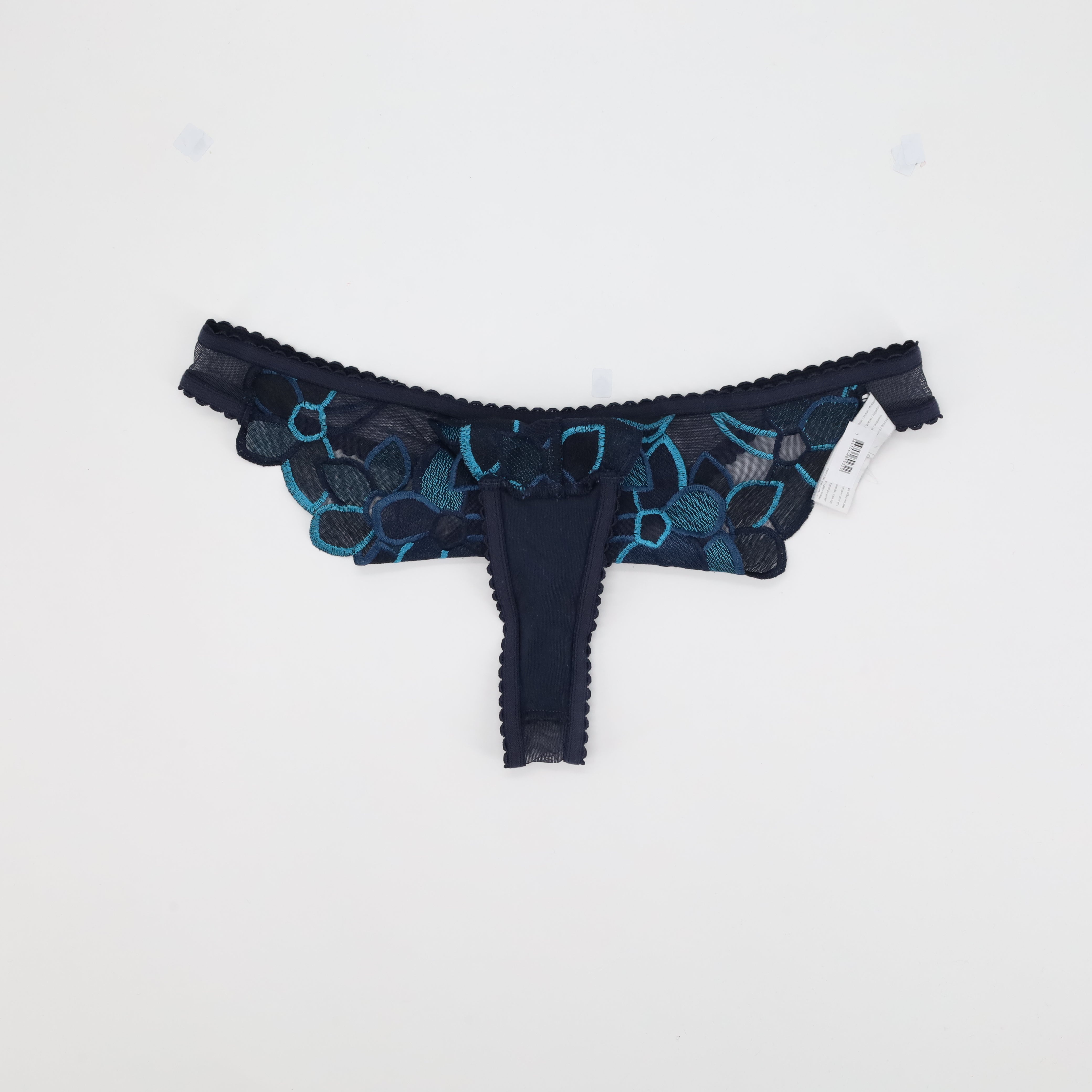 String Allumette Bleu
