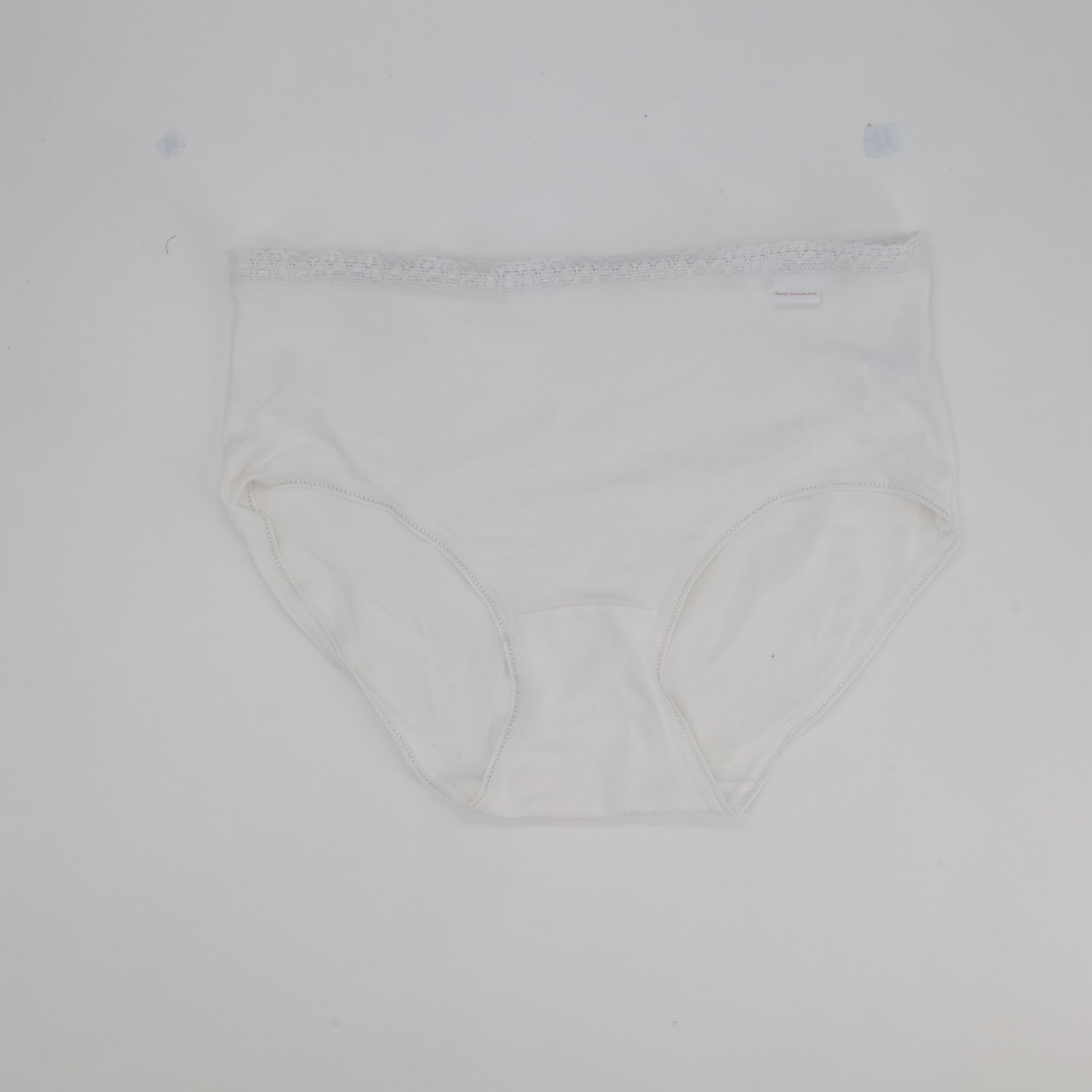 Culotte taille haute Sans Complexe Blanc