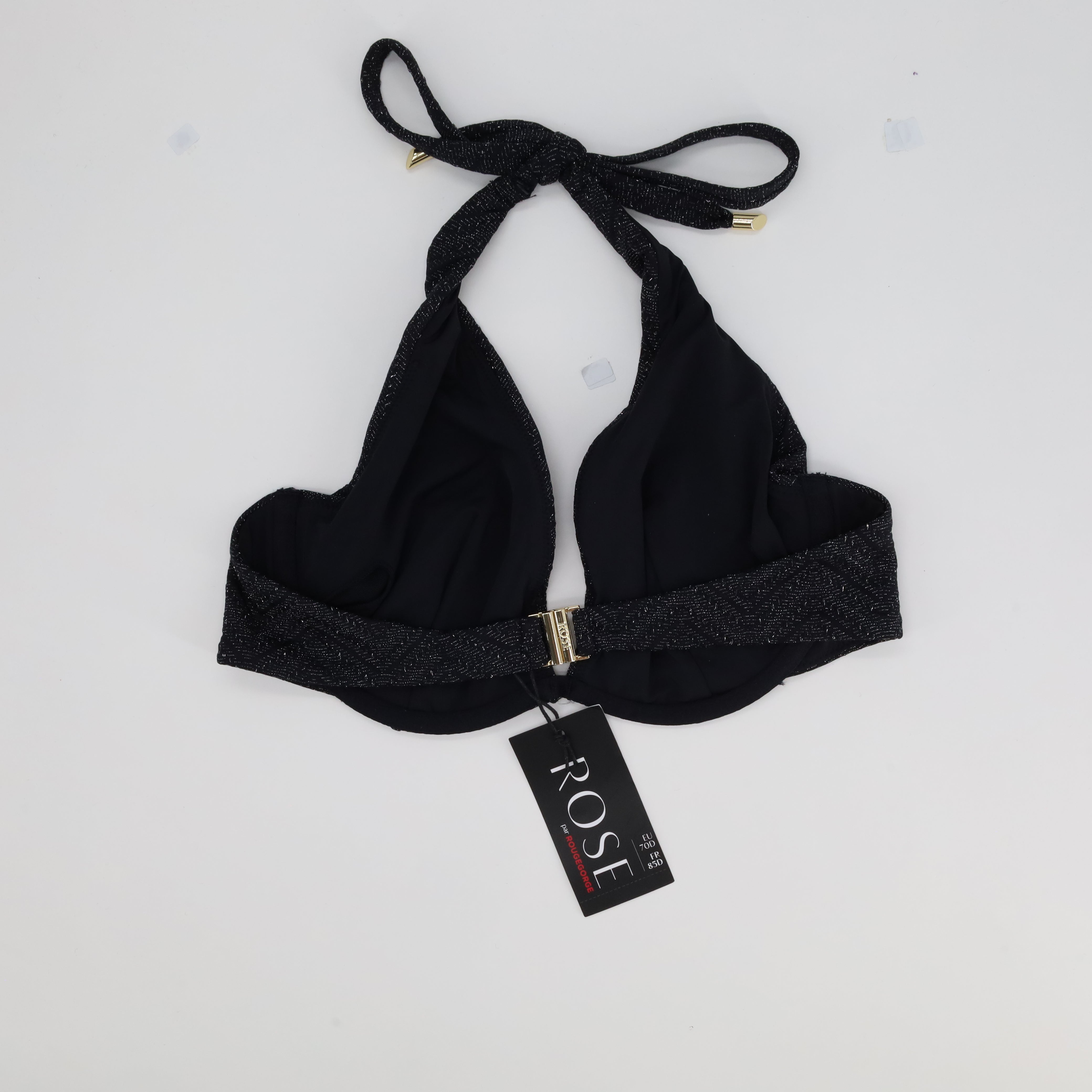 Haut de maillot Rose Noir
