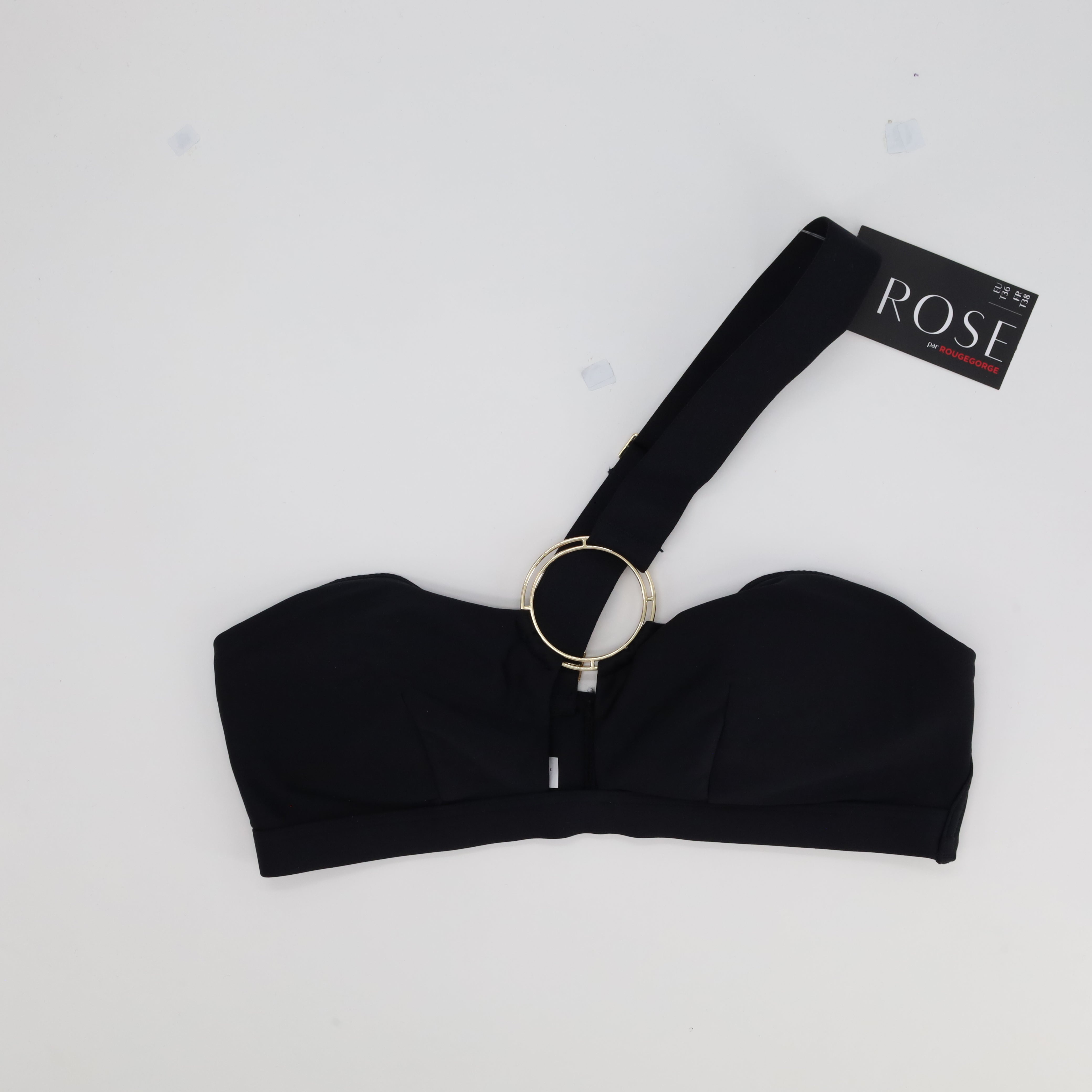 Haut de maillot Rose Noir