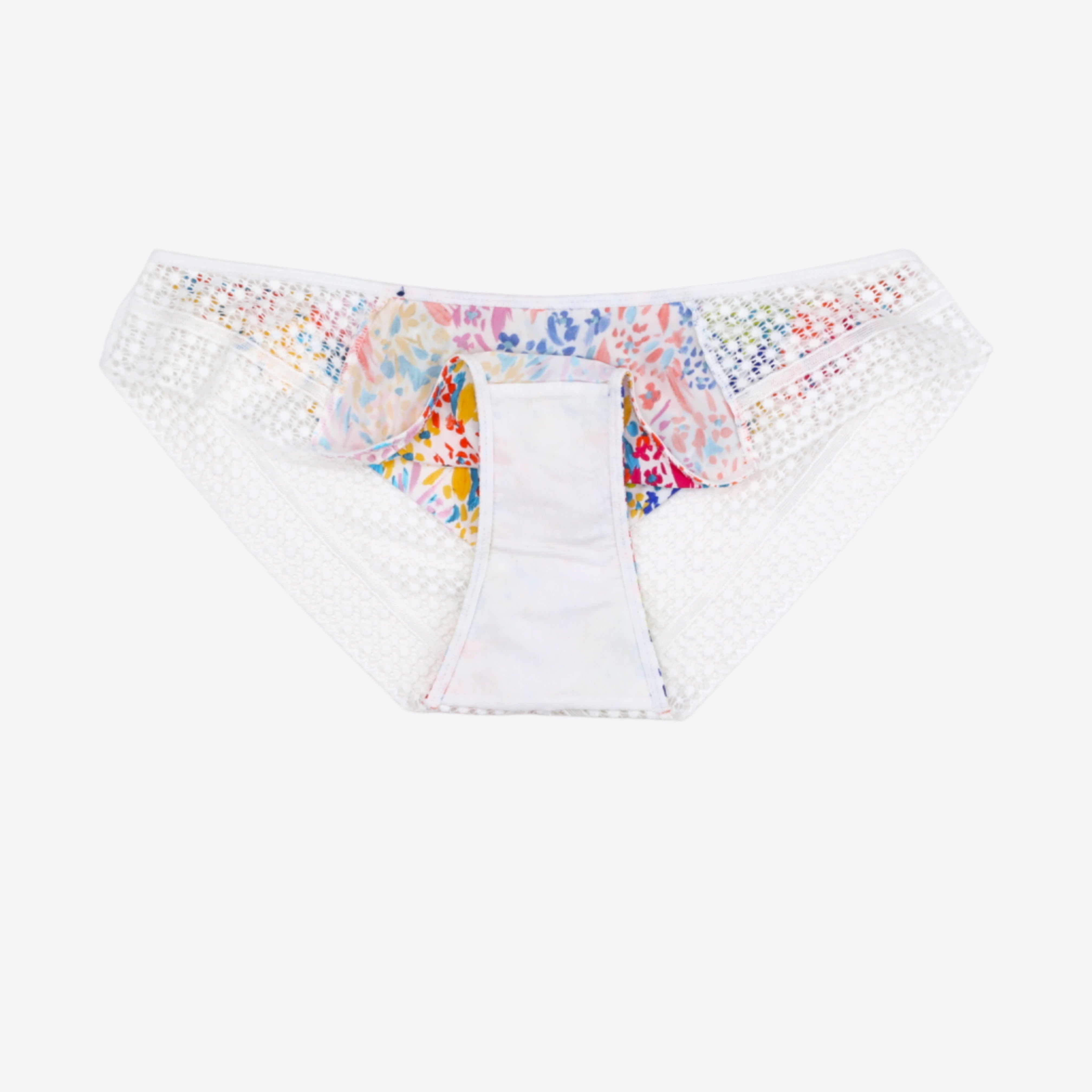 Culotte RougeGorge Blanc