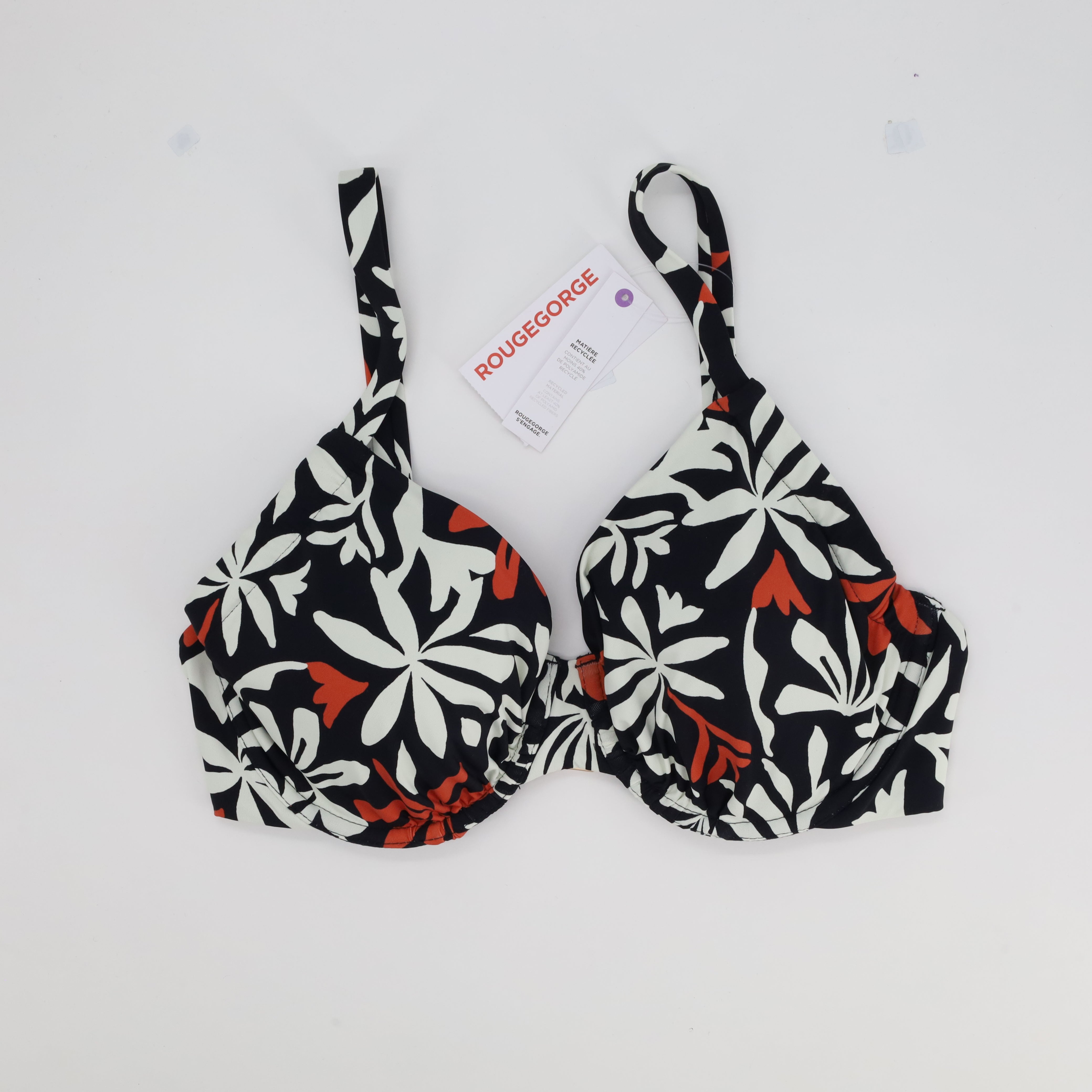 Haut de maillot RougeGorge Noir