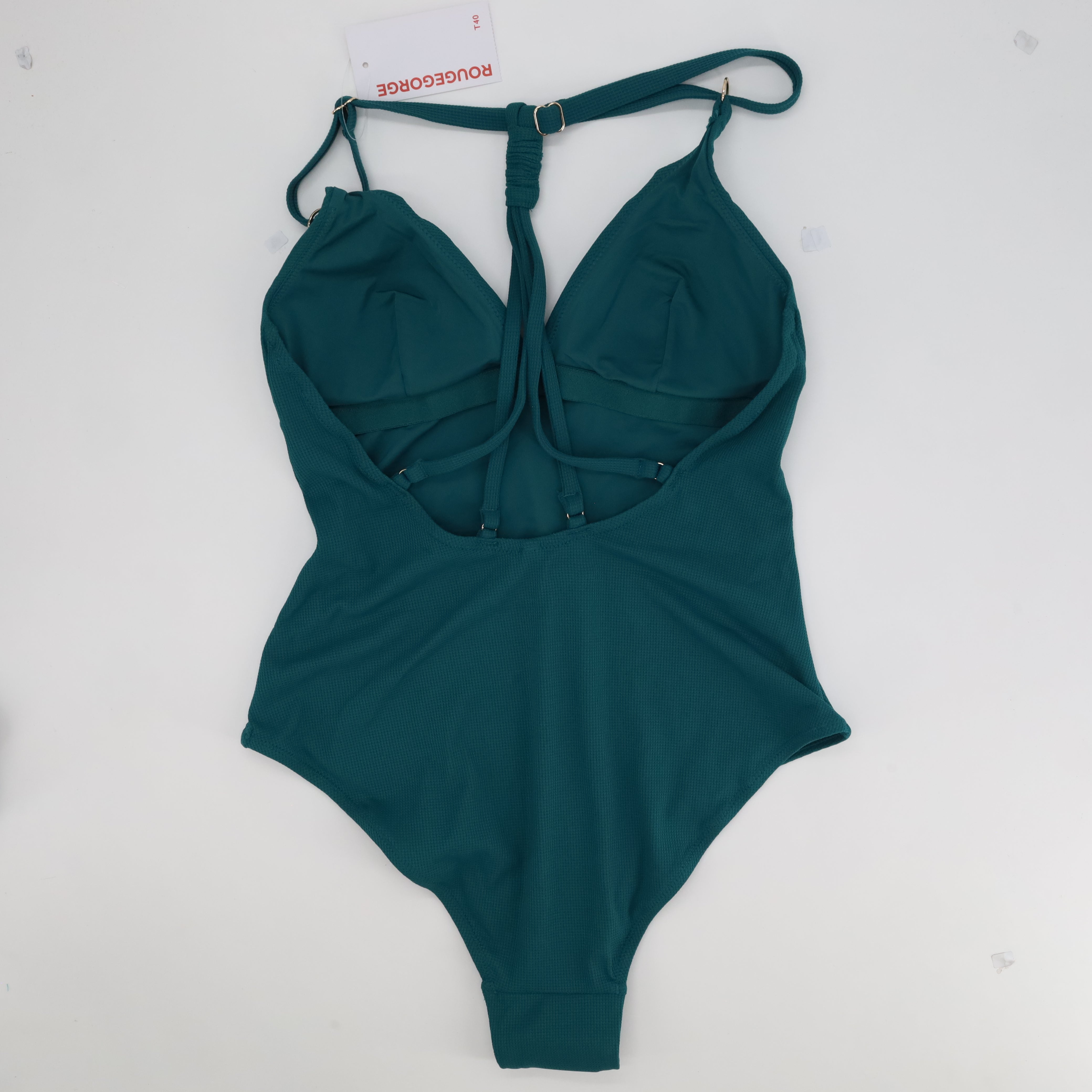 Maillot 1 pièce RougeGorge Vert
