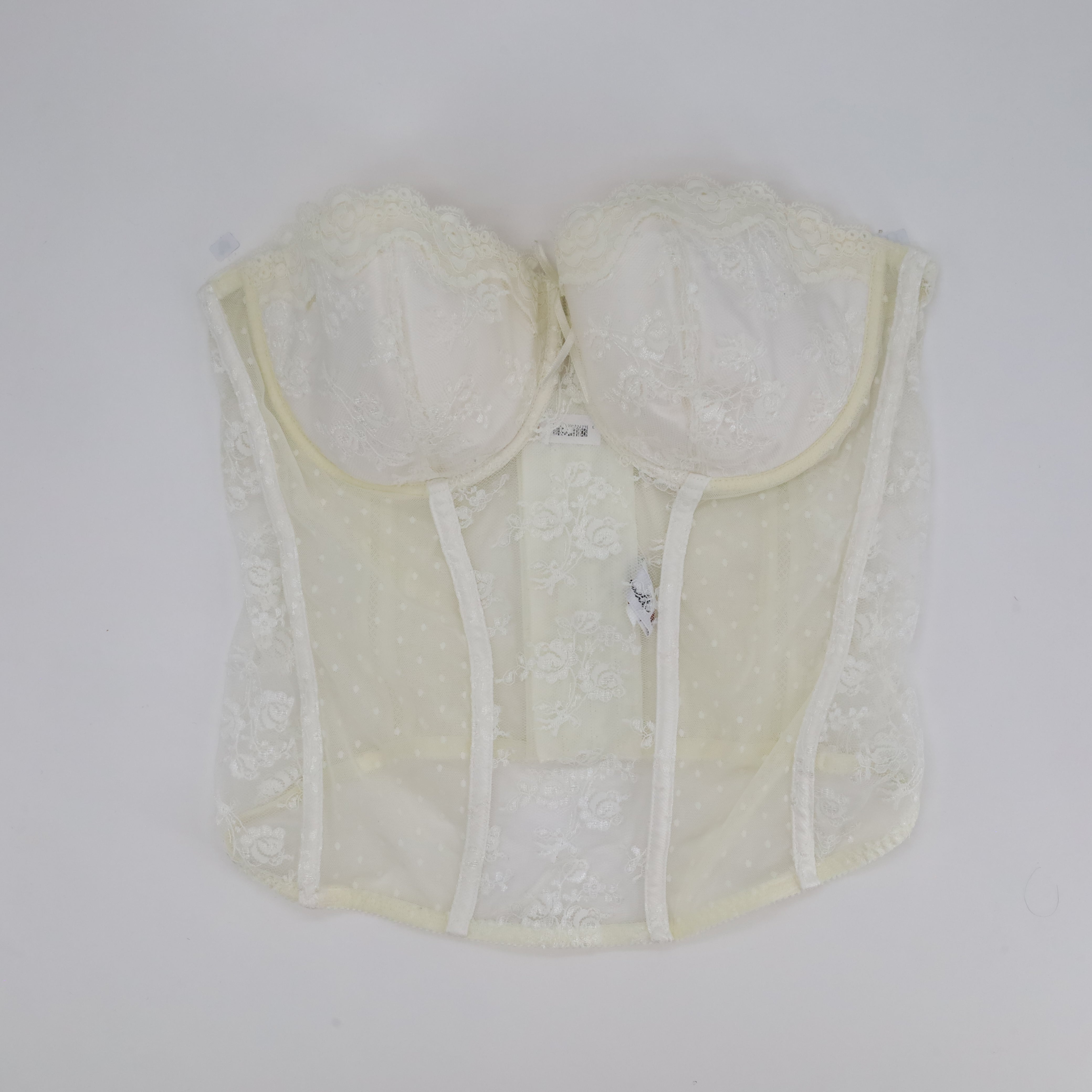 Corset Cannelle Blanc