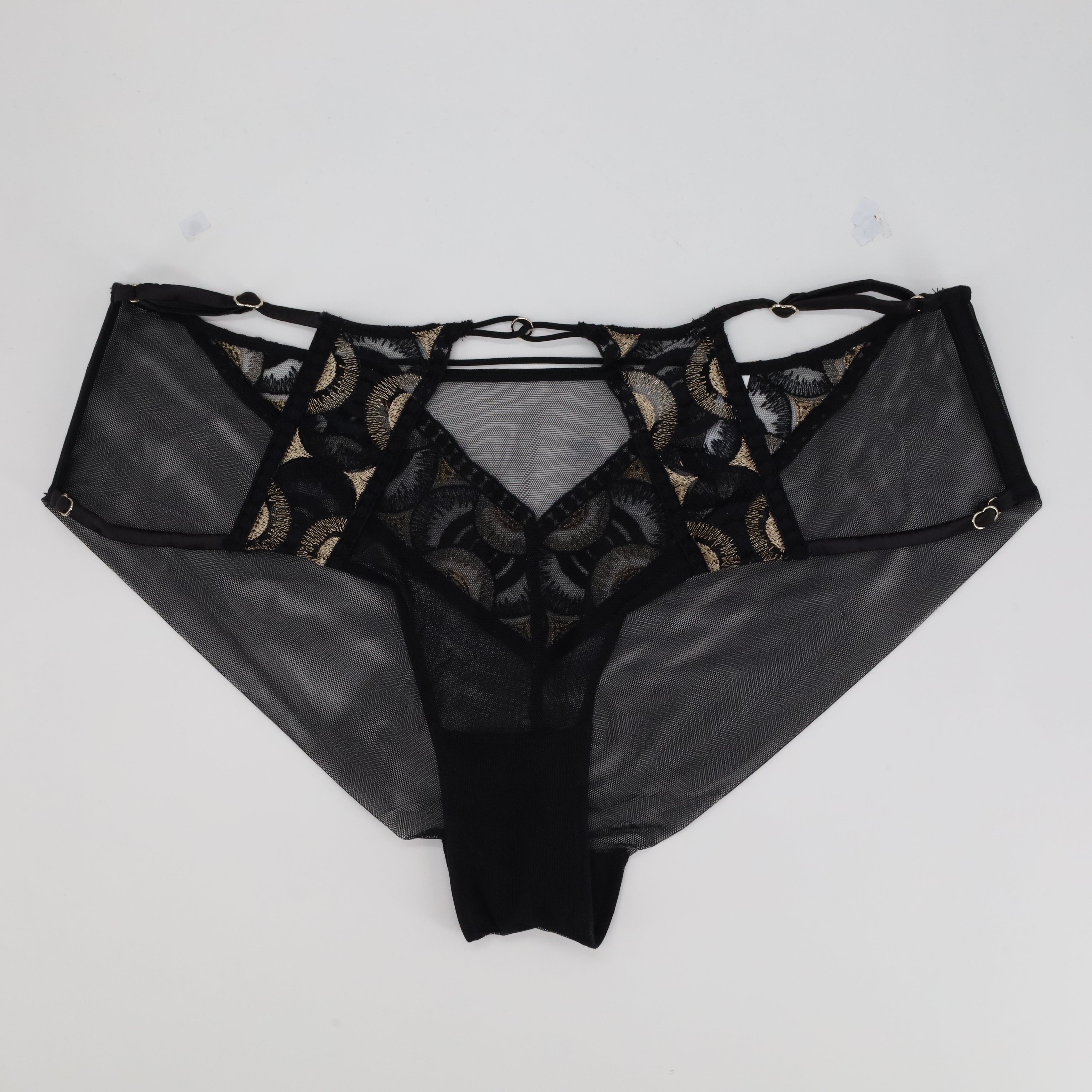Culotte taille haute Rose Noir