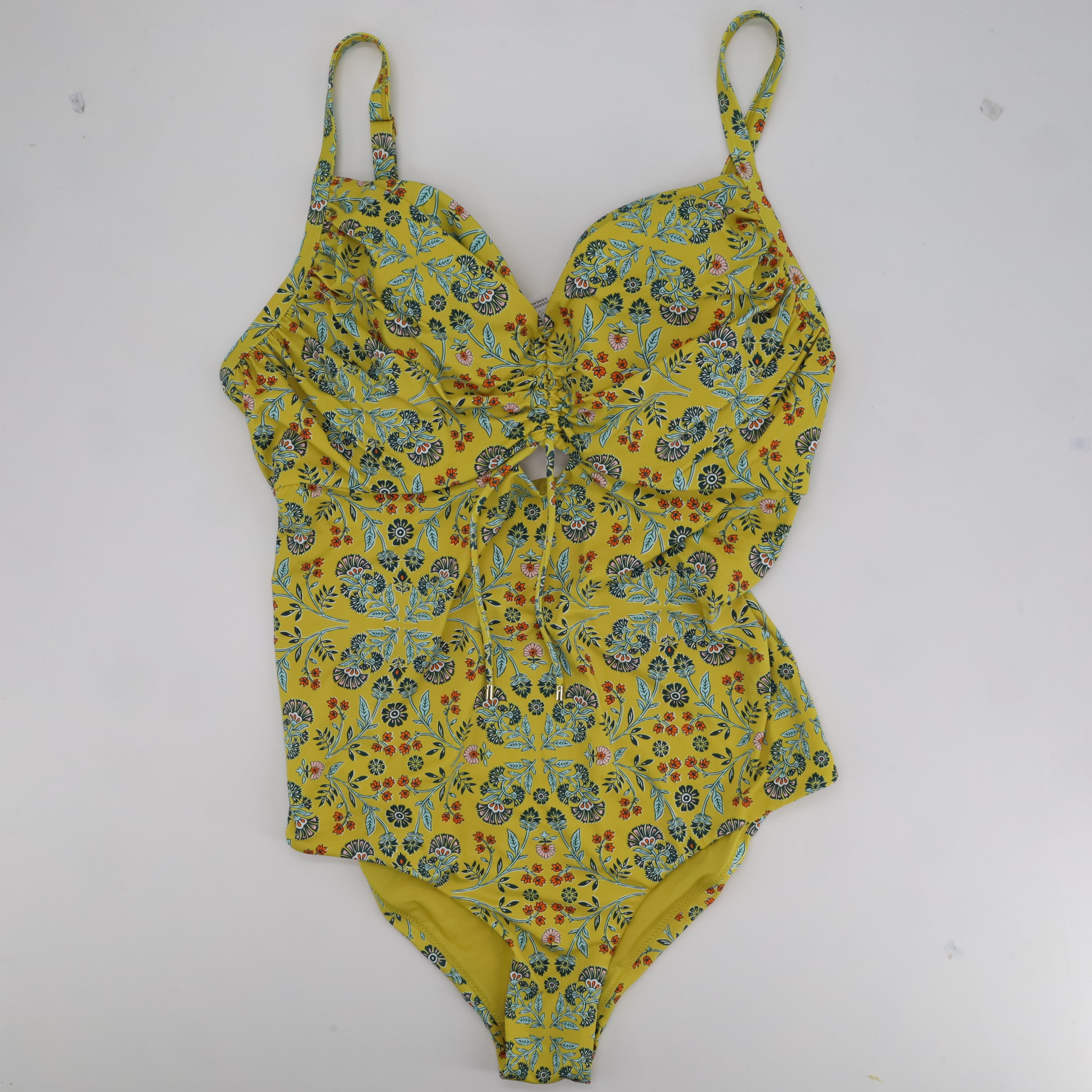 Maillot 1 pièce RougeGorge Jaune