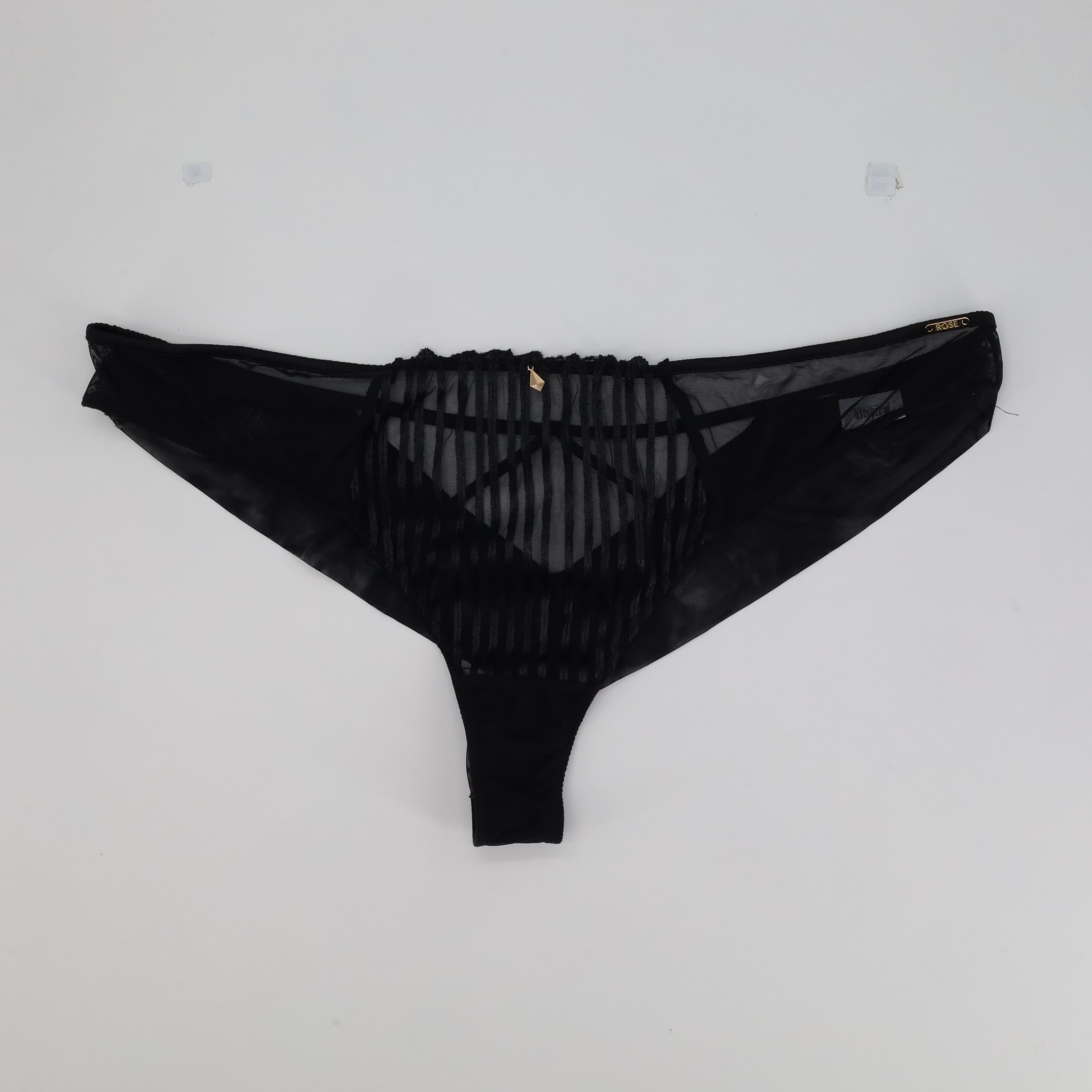 Tanga Rose Noir