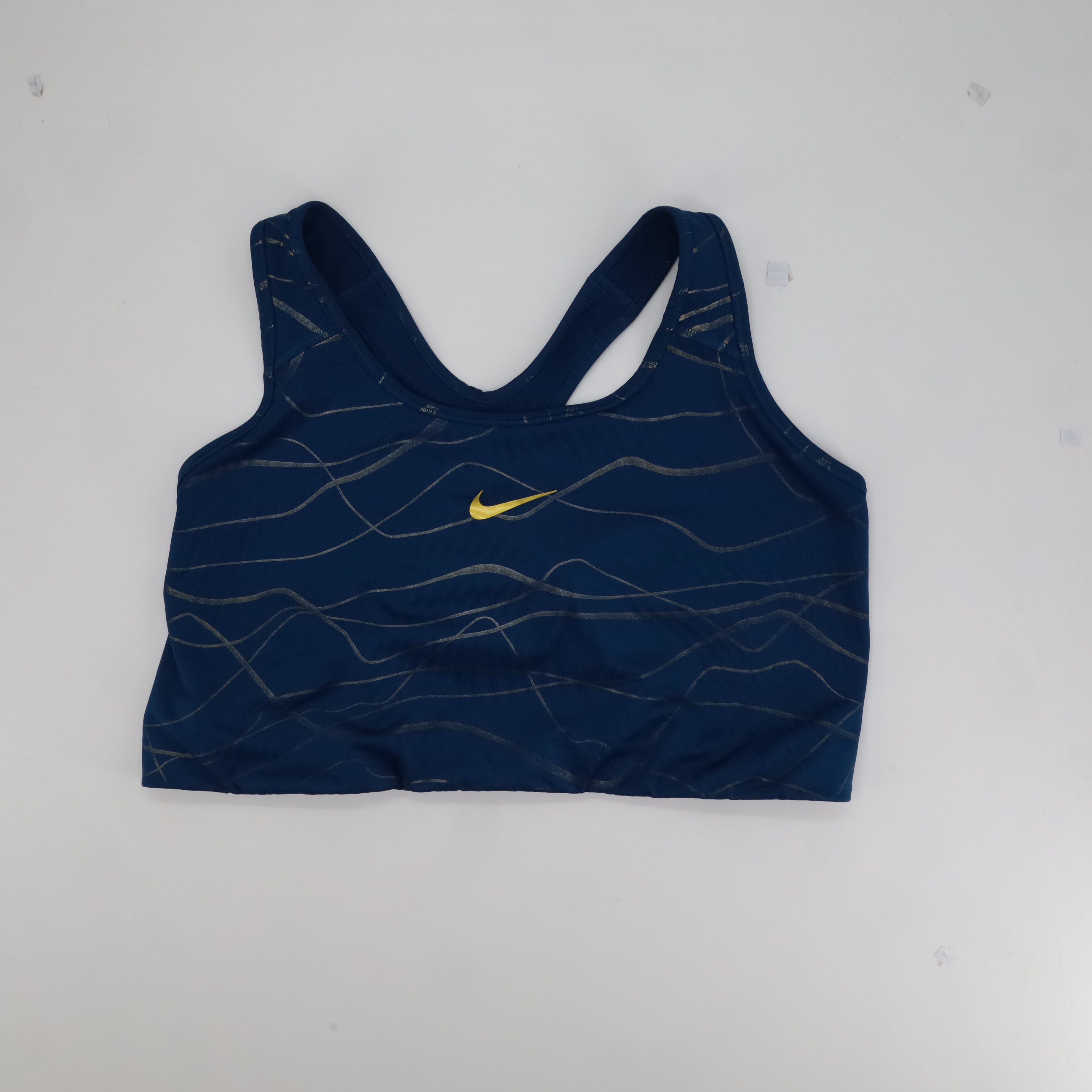 Brassière Nike Bleu