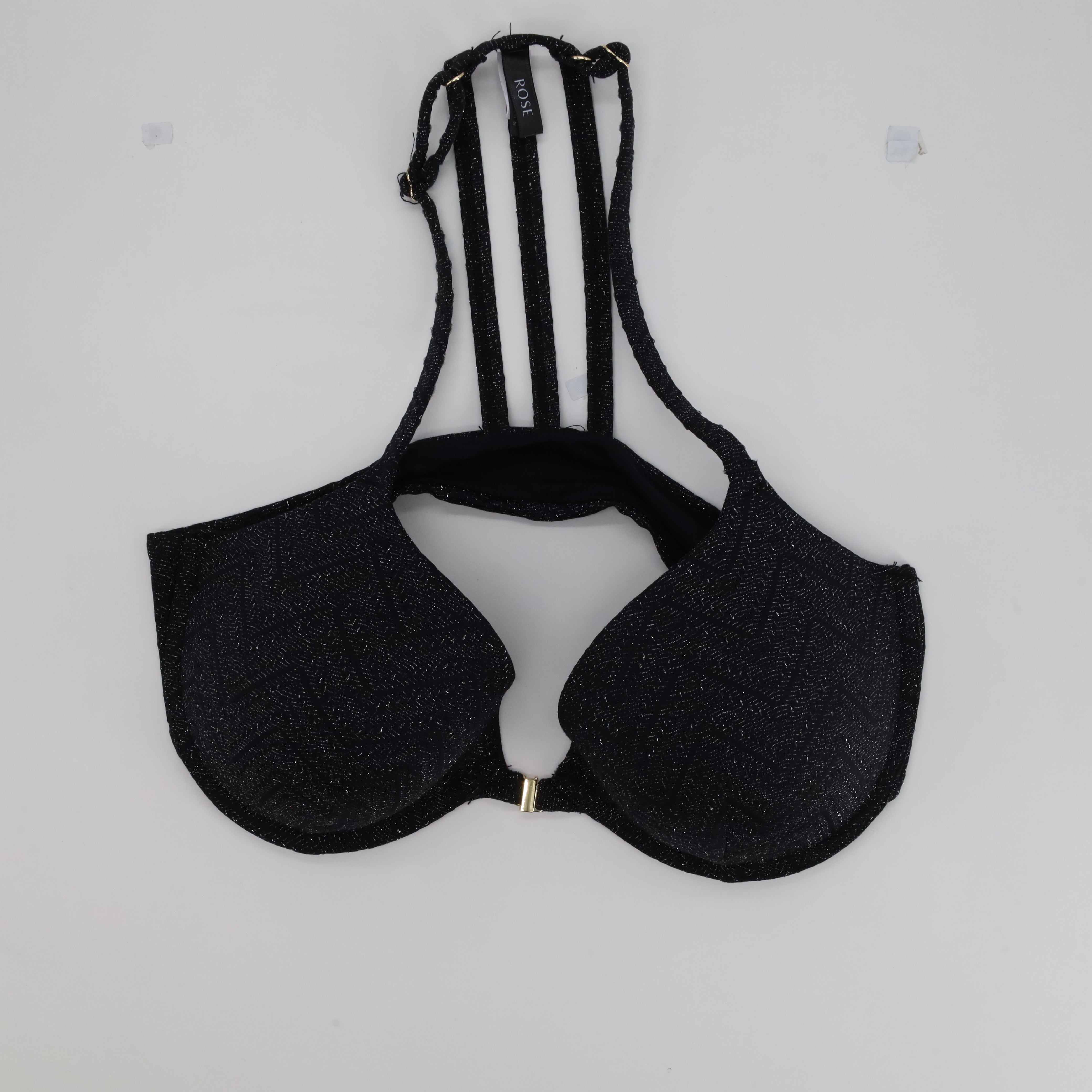 Haut de maillot Rose Noir