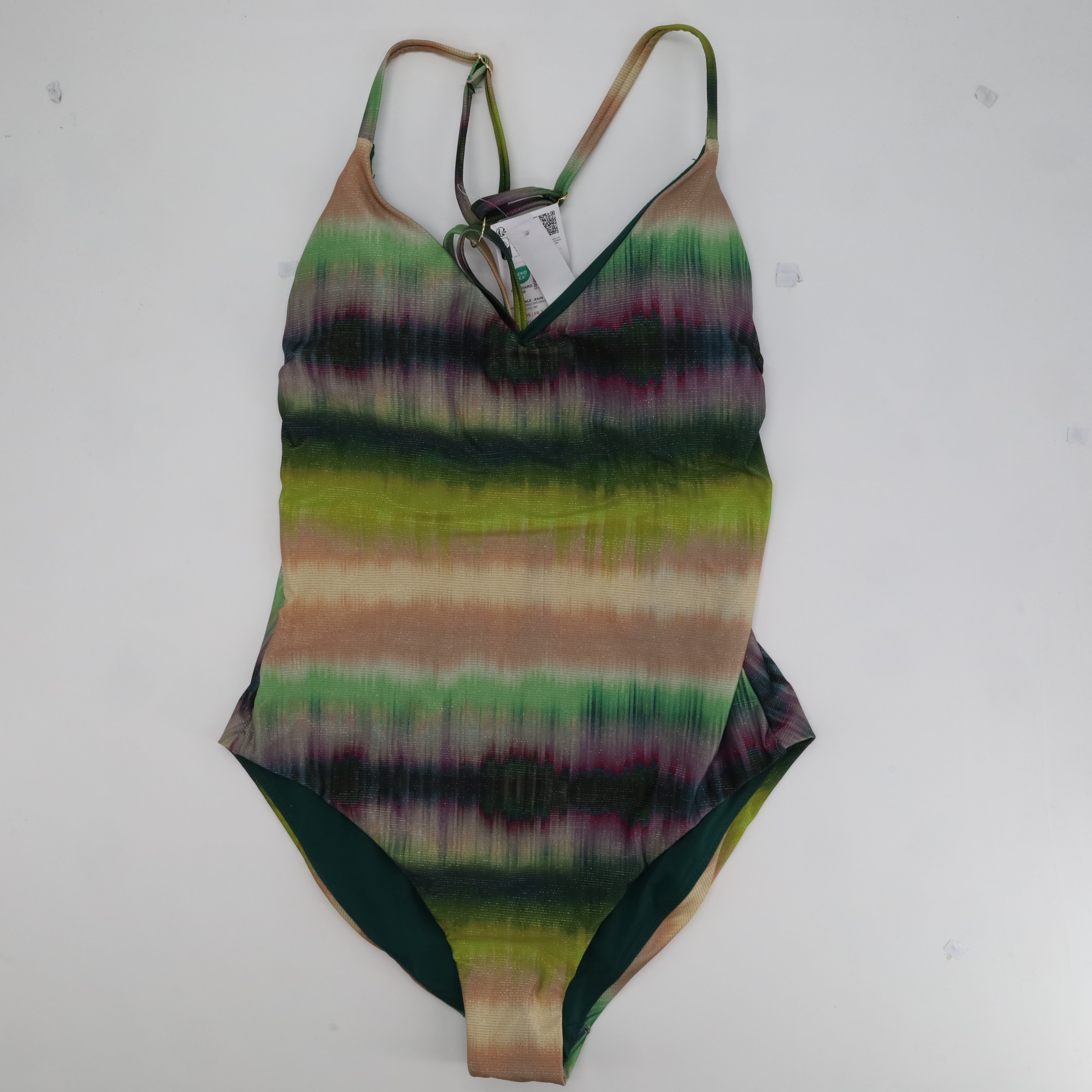 Maillot 1 pièce RougeGorge Vert