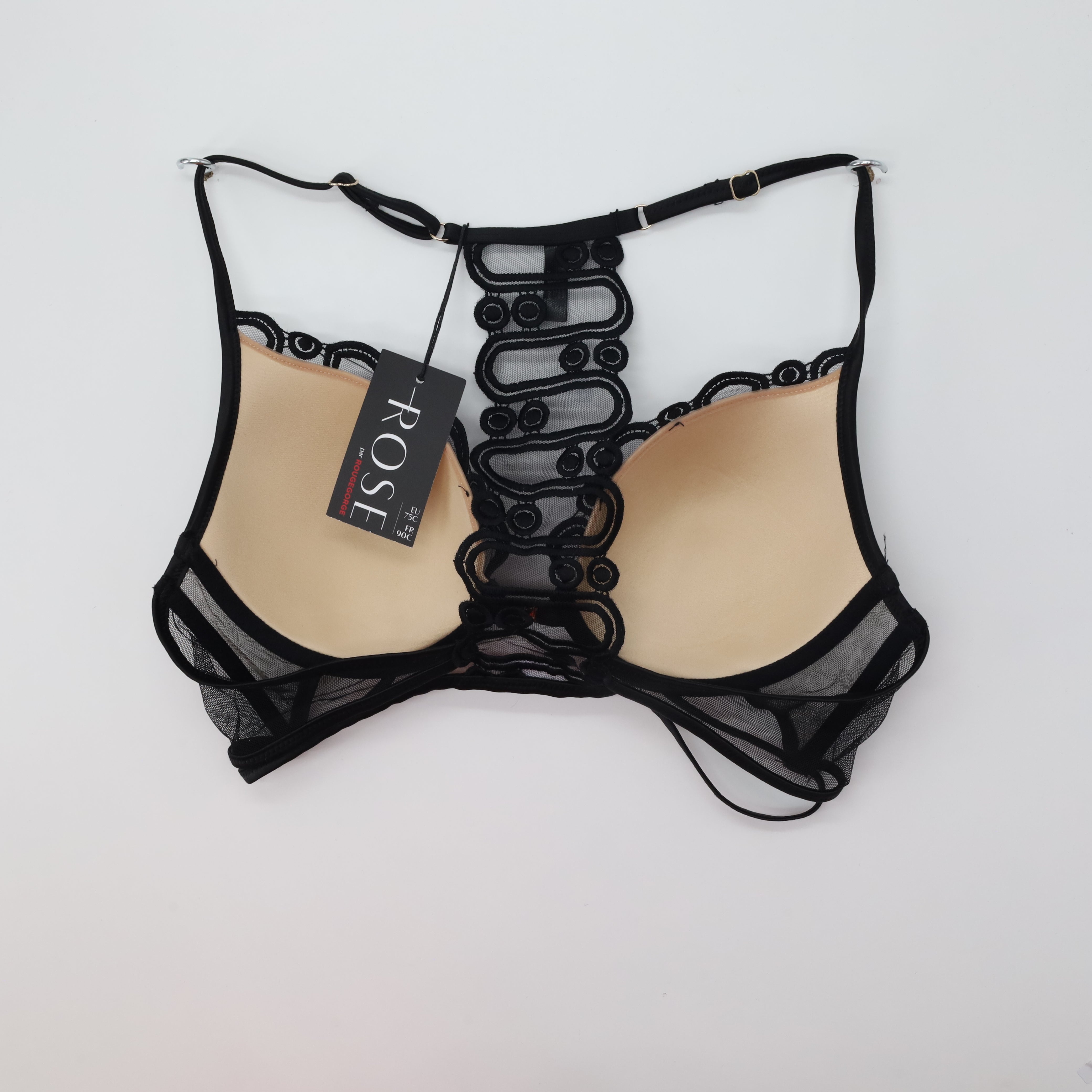 Soutien-gorge Rose Noir