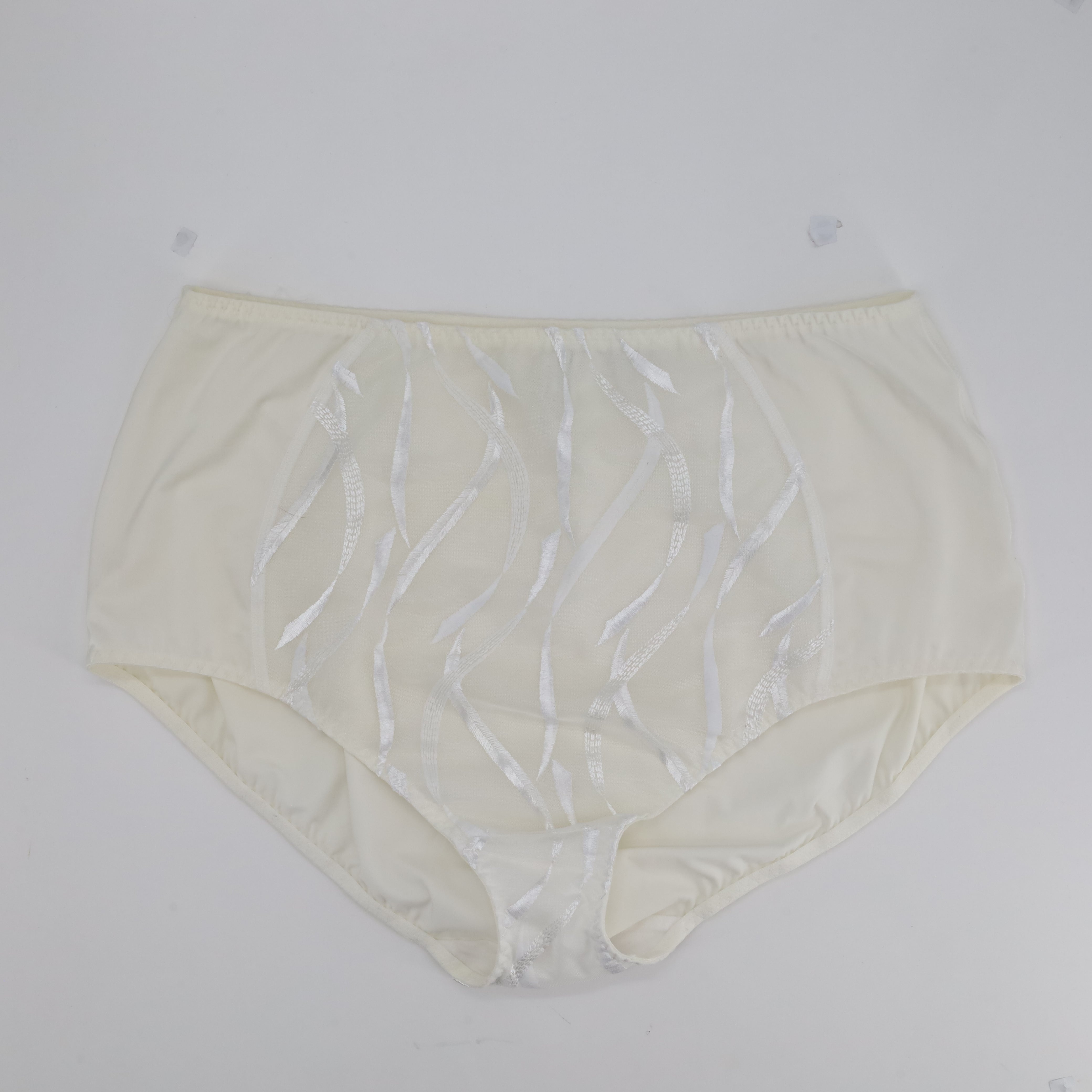 Culotte taille haute Barbara Blanc