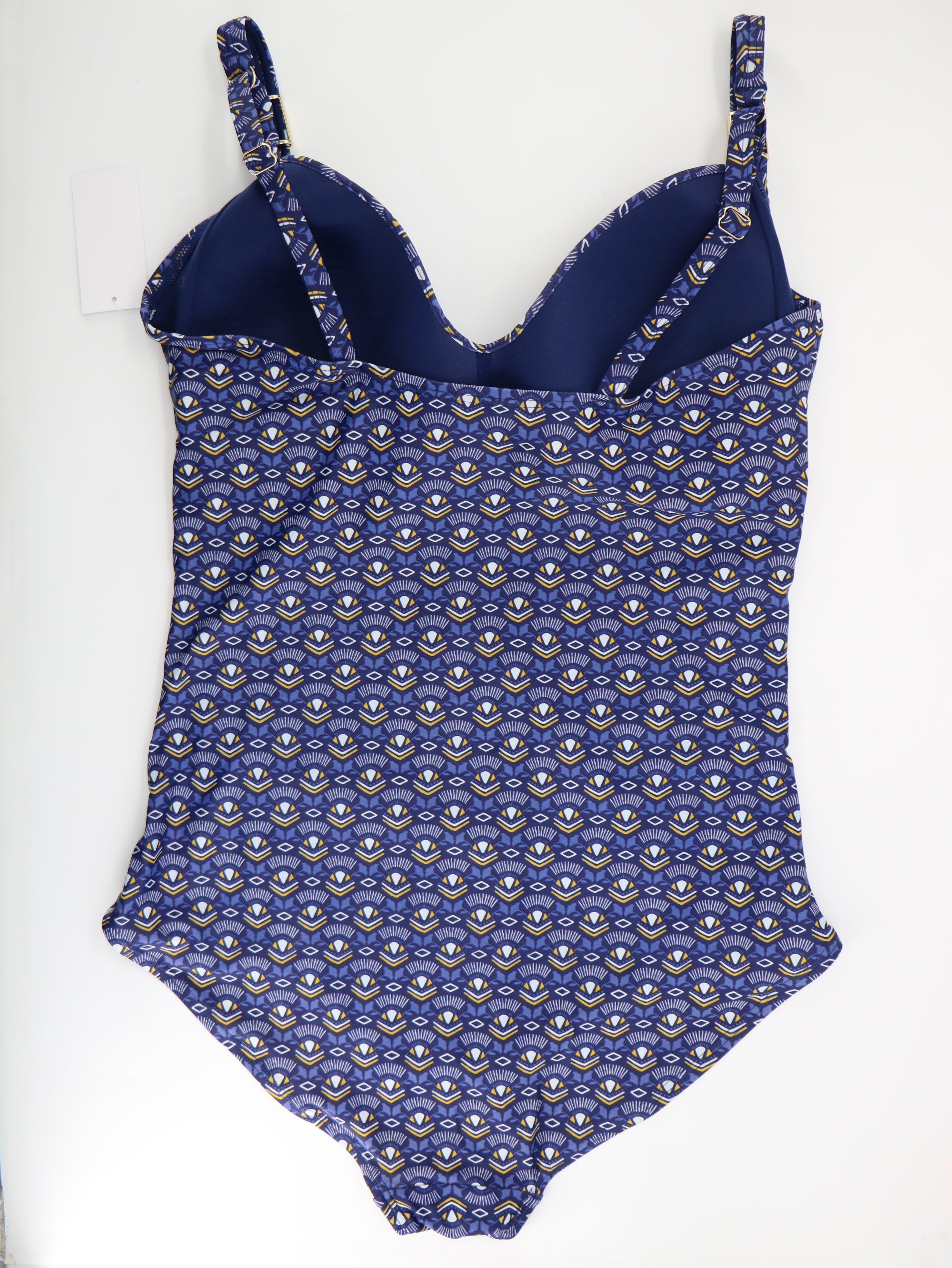 Maillot de bain Françoise Saget Bleu