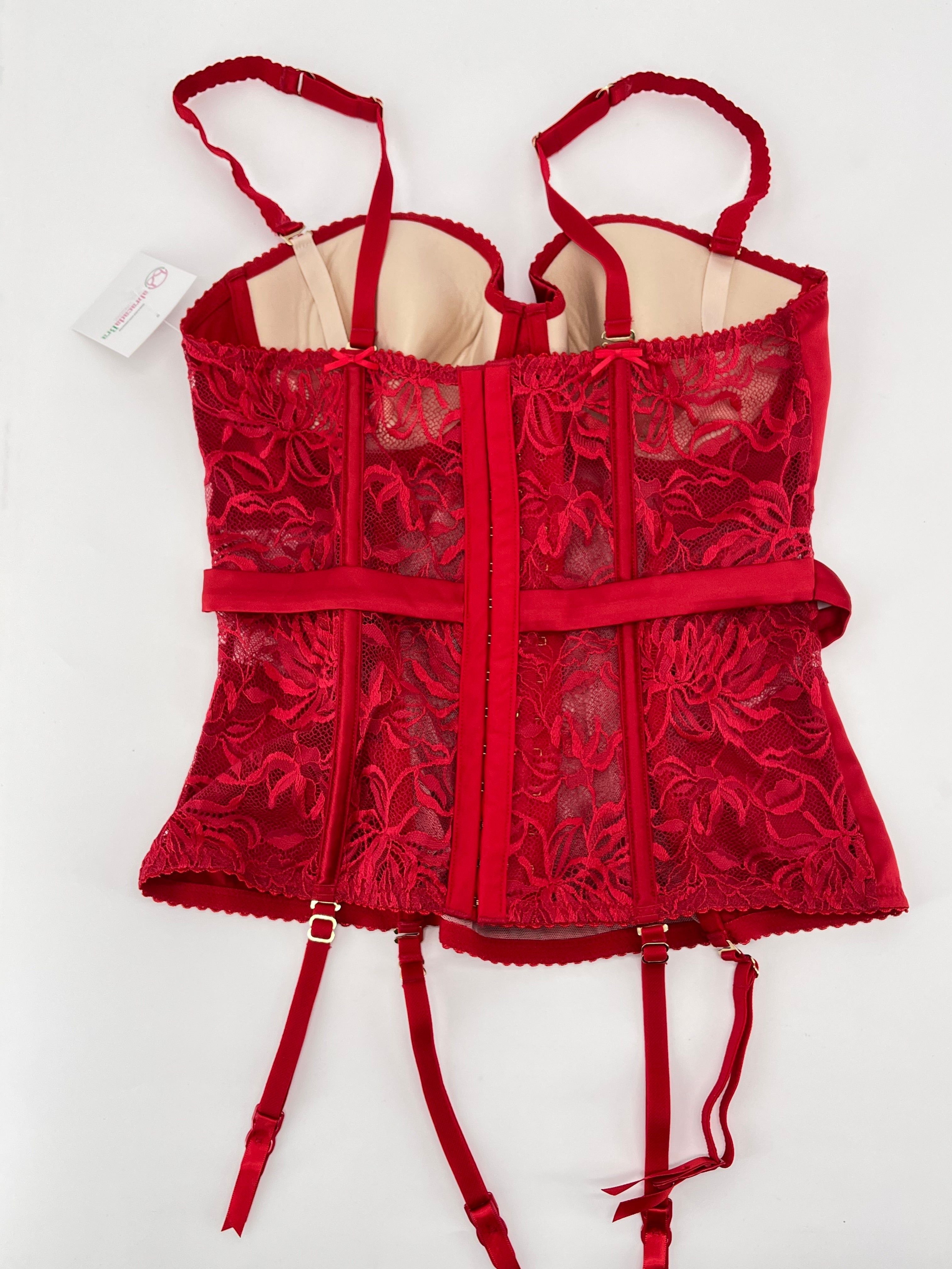 Guêpière RougeGorge Rouge