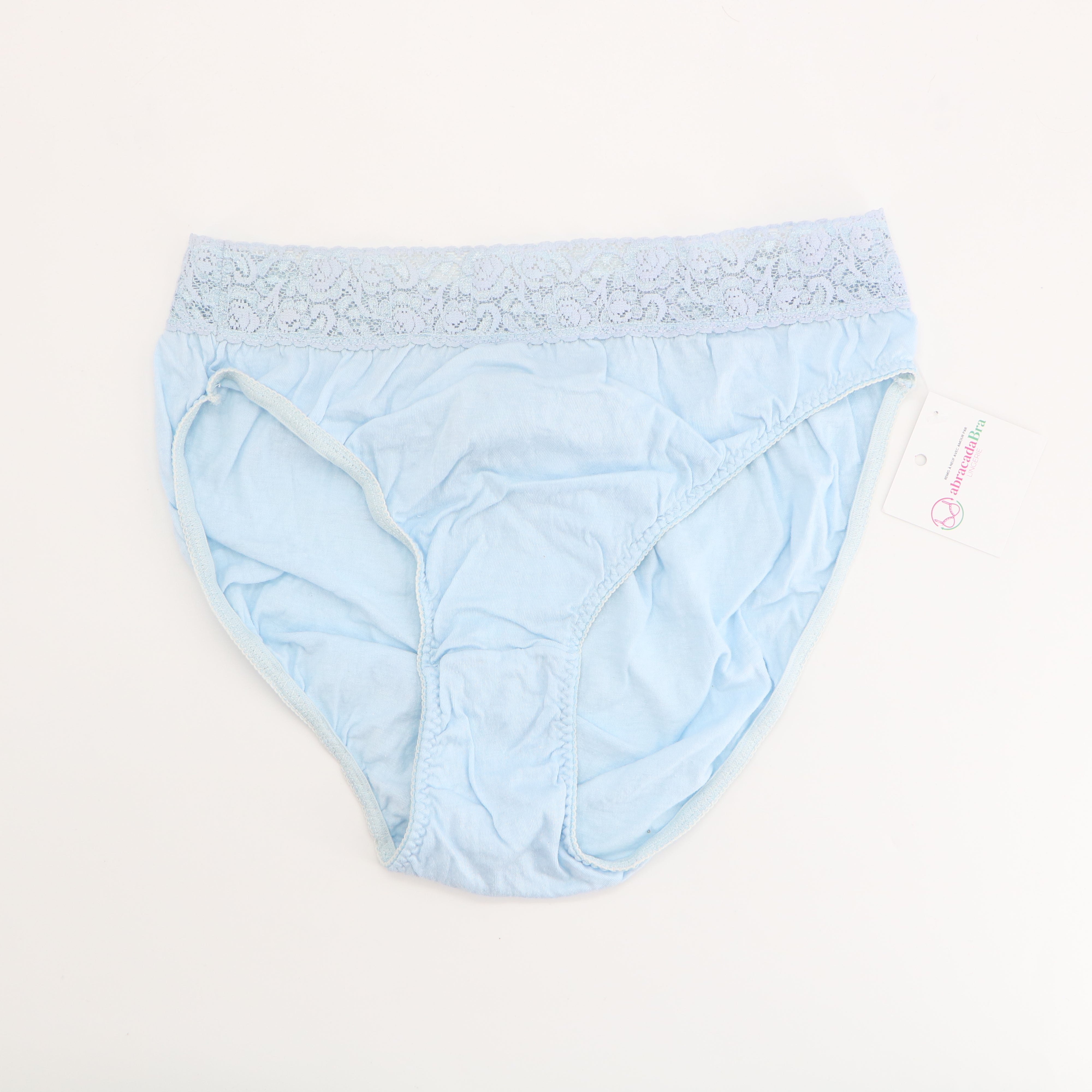 Culotte taille haute Bleu