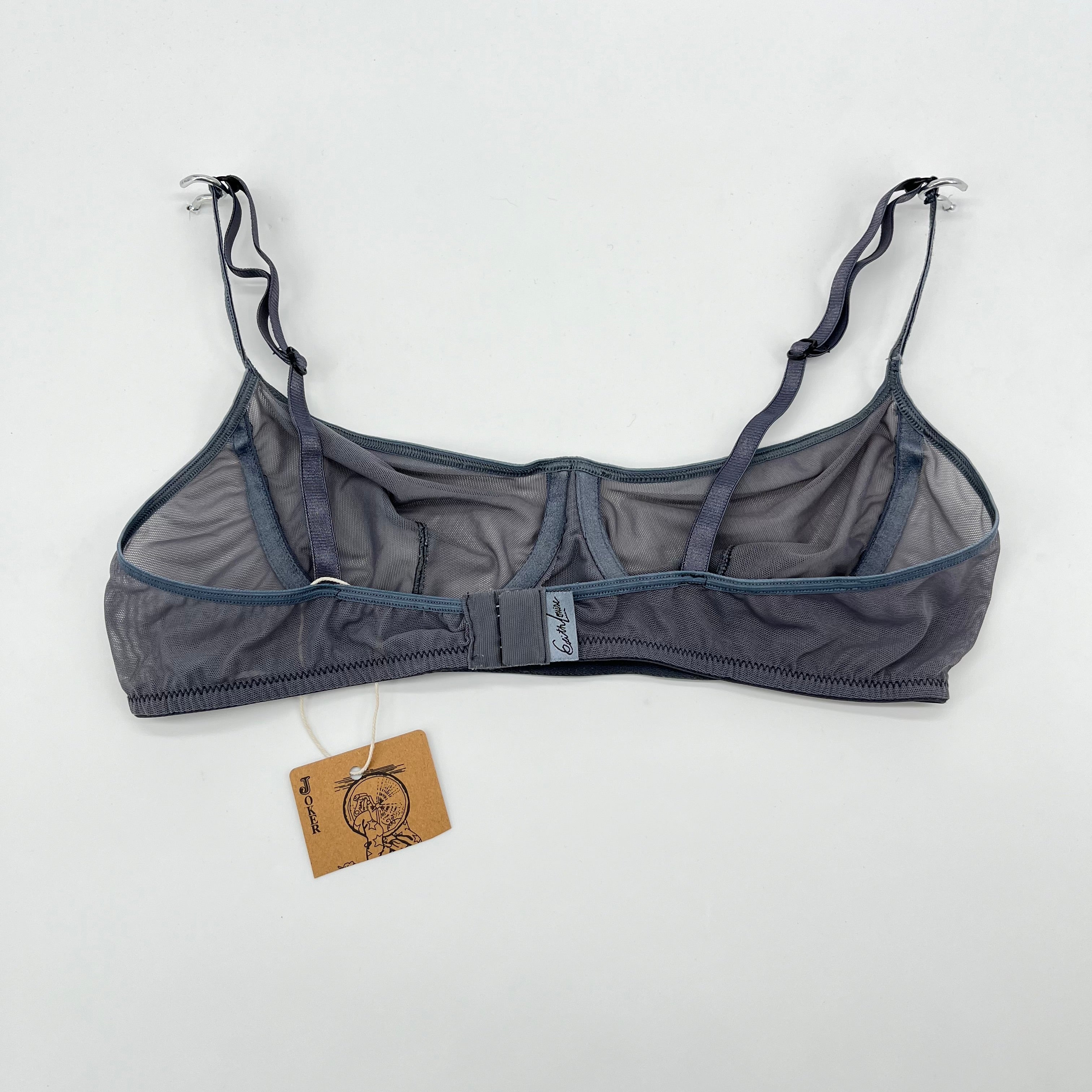 Soutien-gorge Edith Louise lingerie Gris