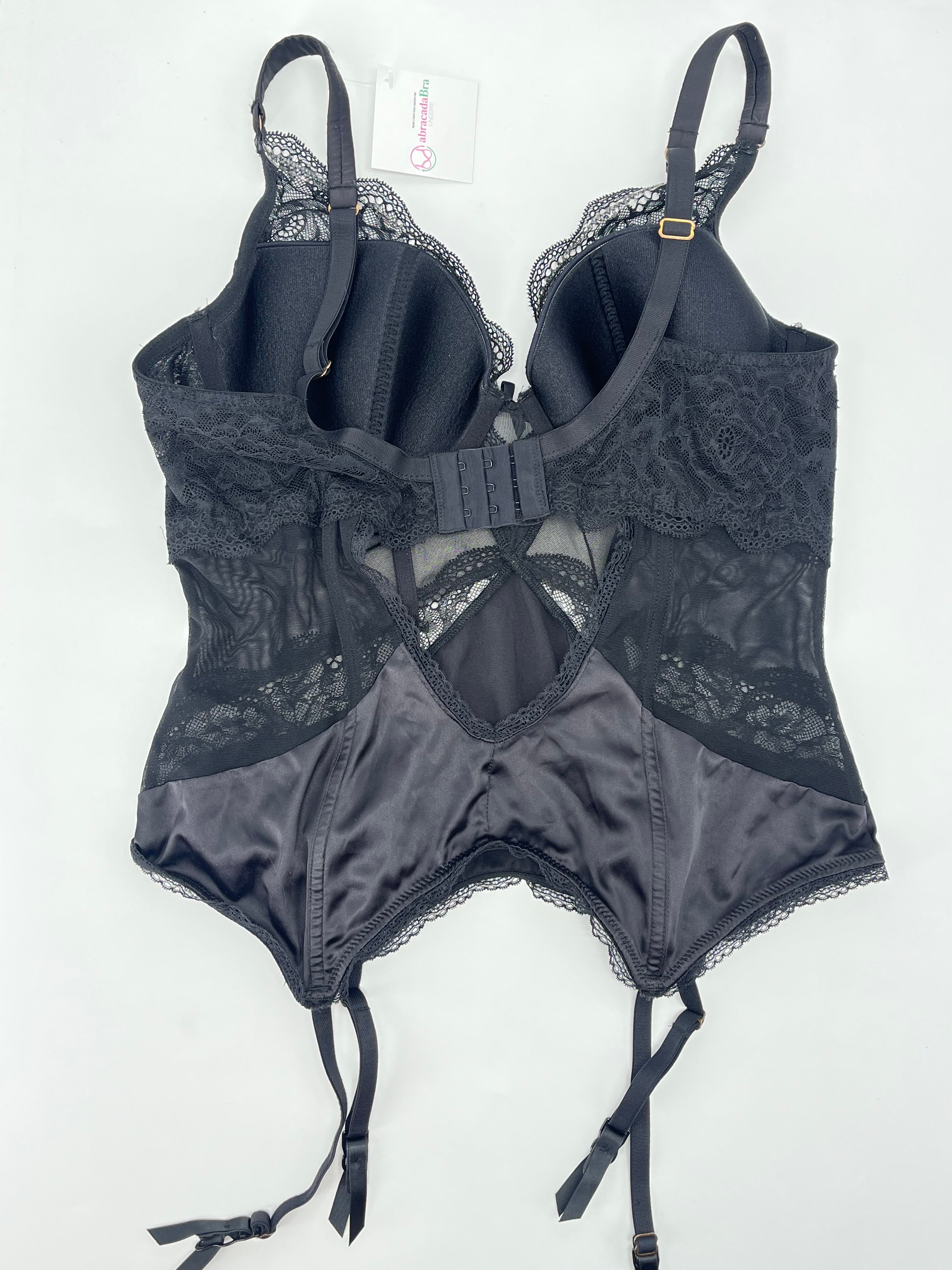 Guêpière RougeGorge Noir