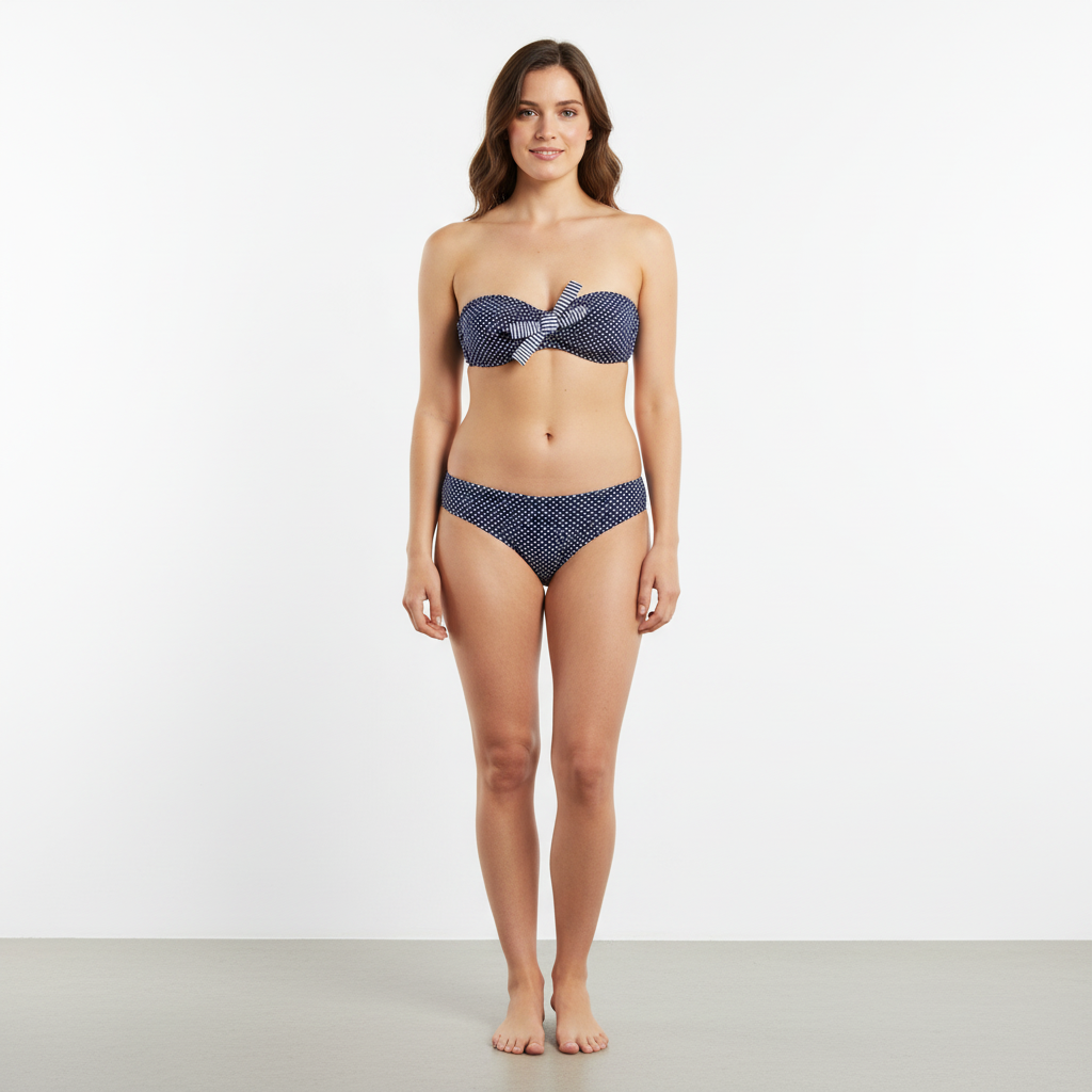 Haut de maillot Bleu