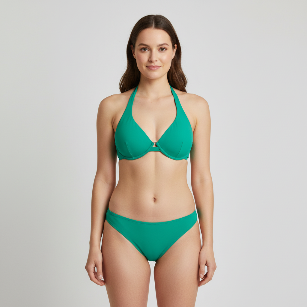 Haut de maillot RougeGorge Vert