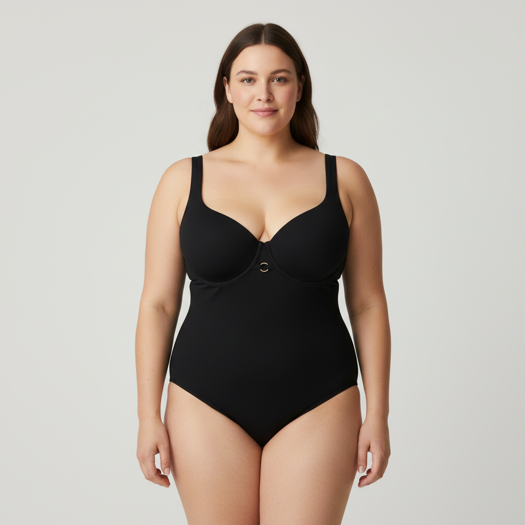 Haut de maillot RougeGorge Noir