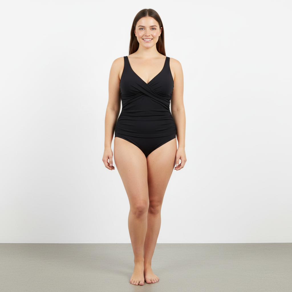 Maillot 1 pièce RougeGorge Noir